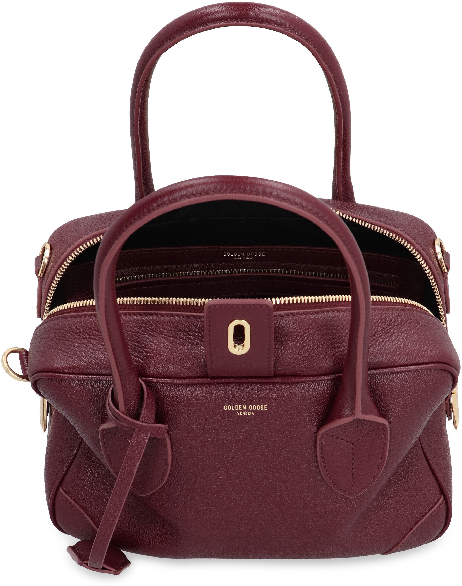 Vita leather handbag