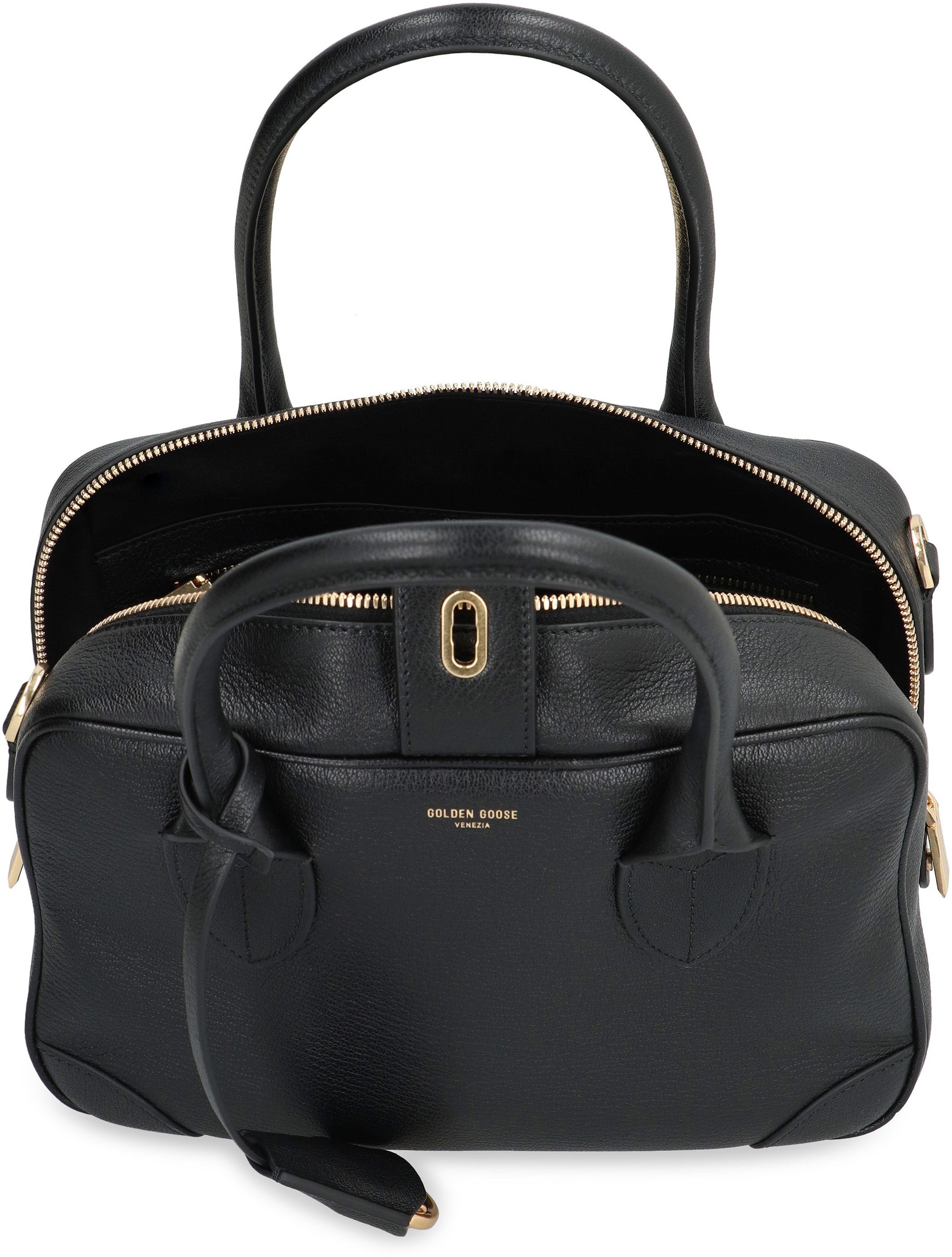 Vita leather handbag