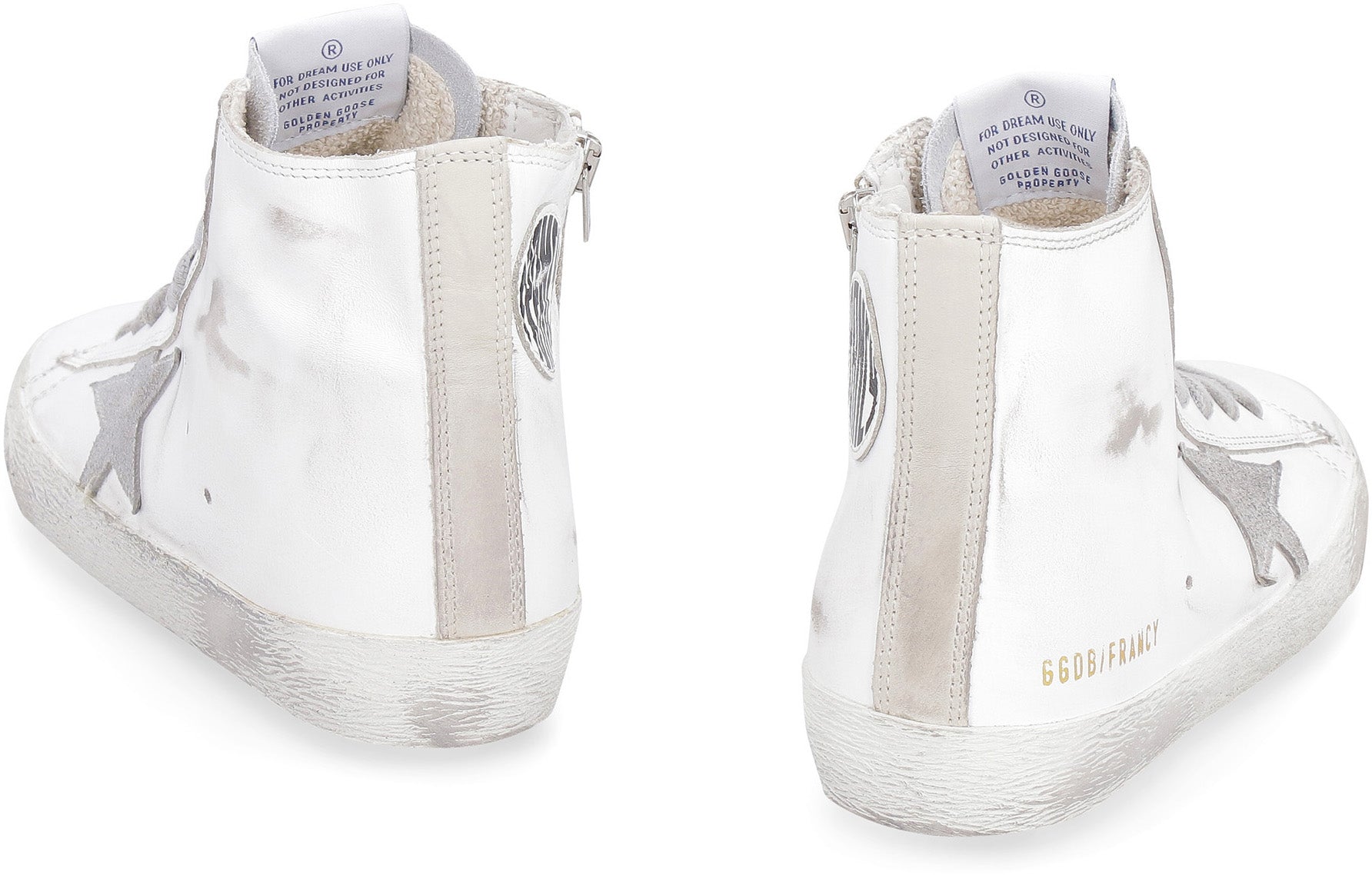 Francy leather high-top sneakers