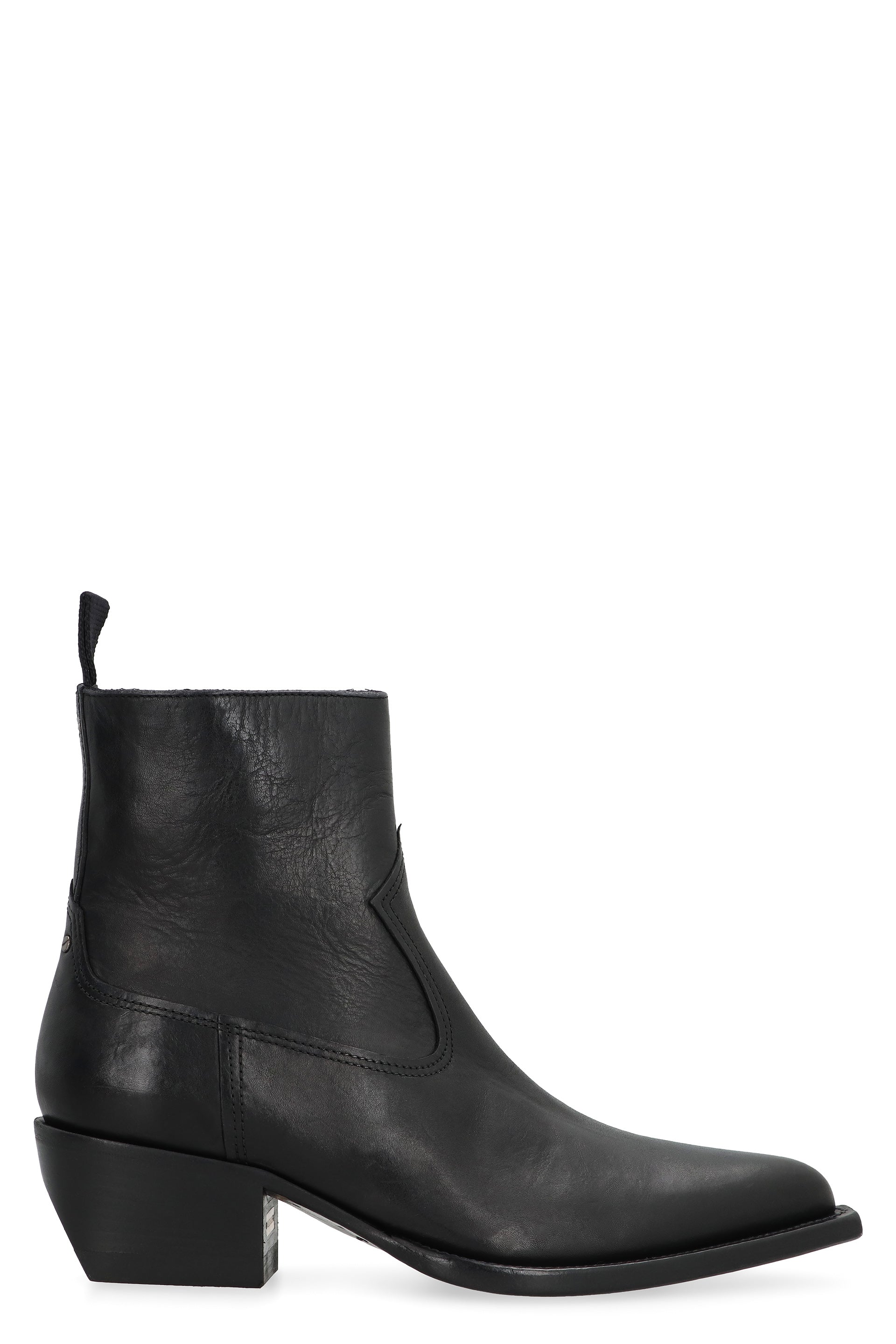 Debbie Leather ankle boots