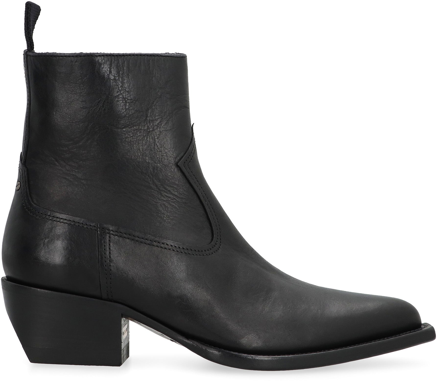 Debbie Leather ankle boots