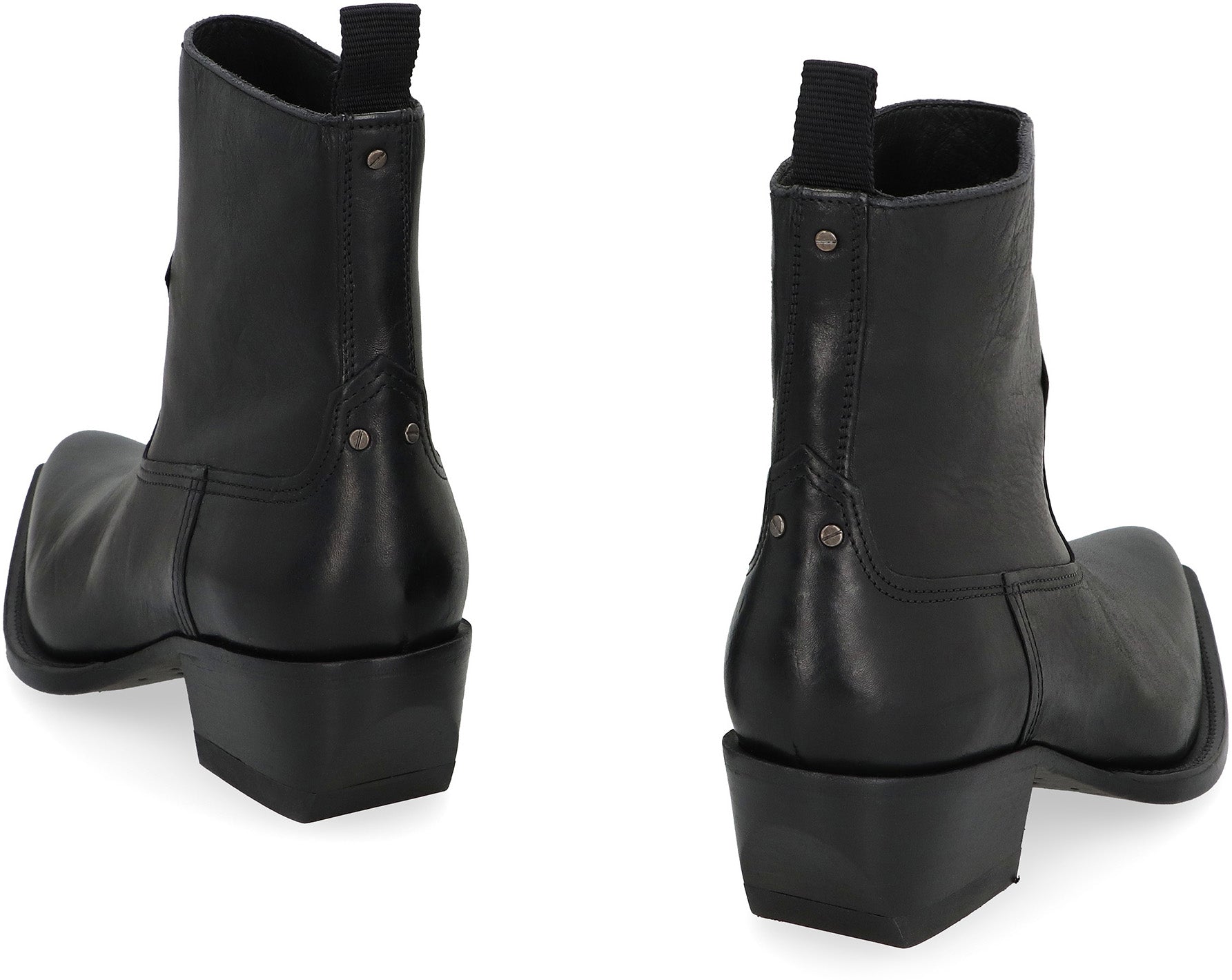 Debbie Leather ankle boots