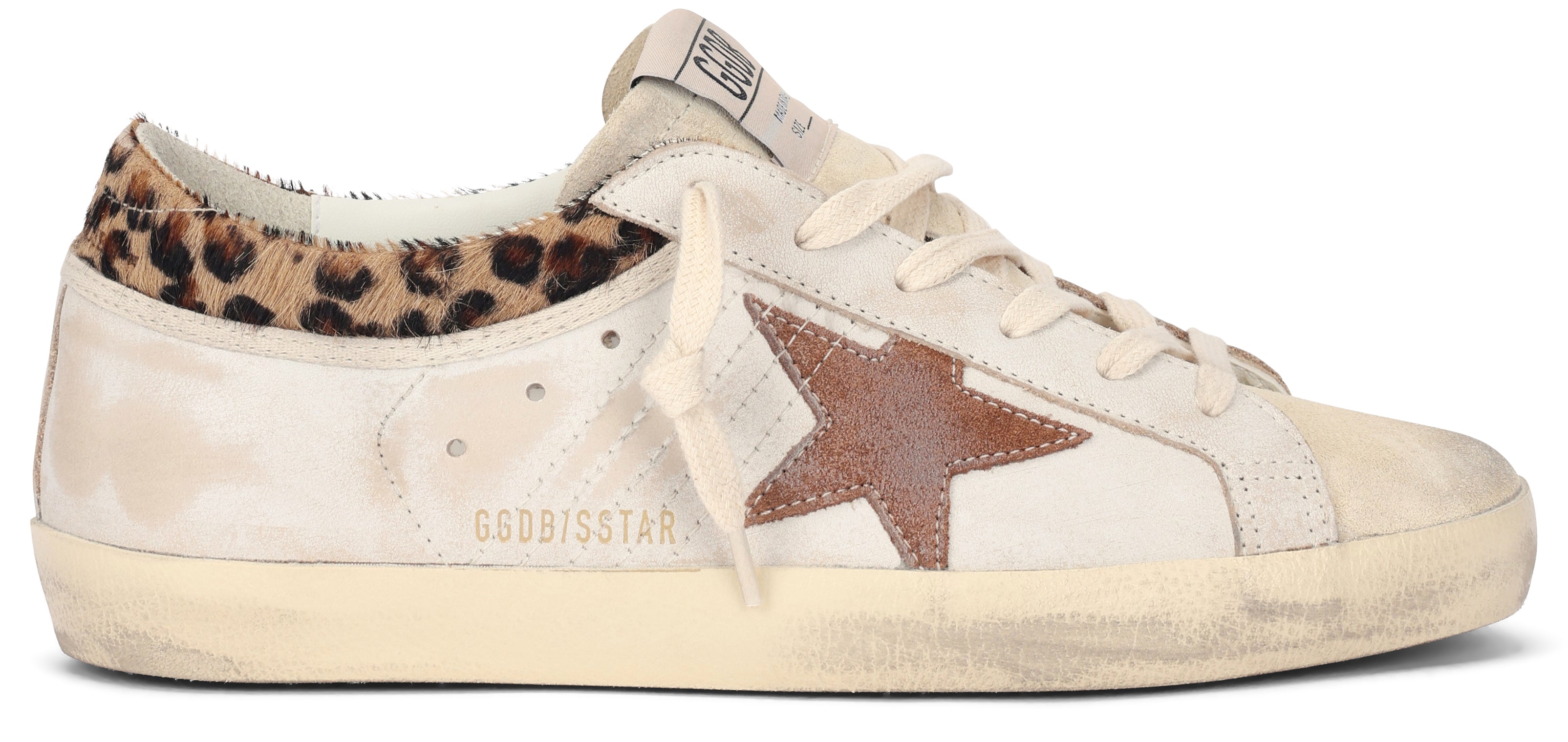 Sneaker Super-Star with pony hair finishes
