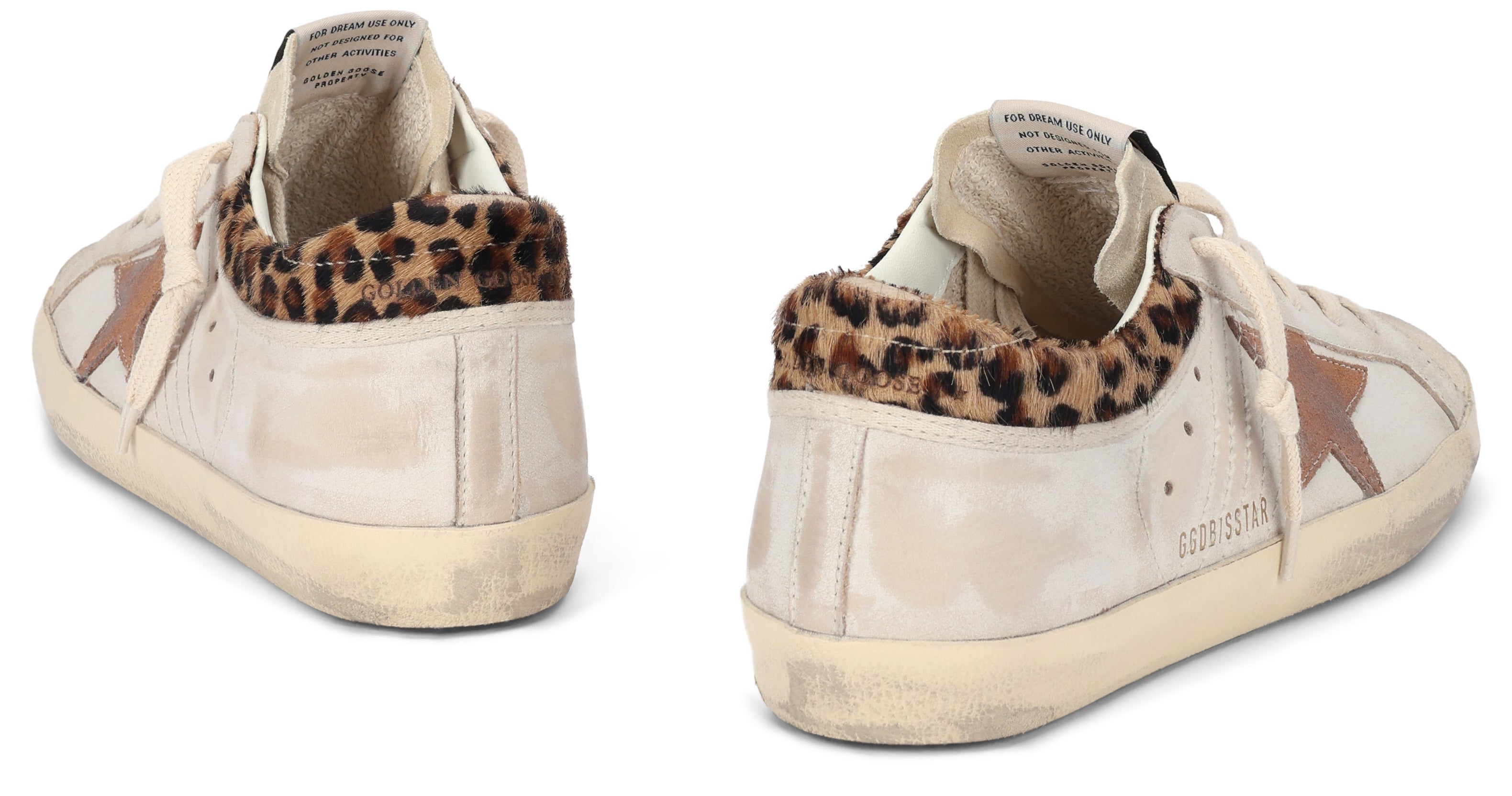 Sneaker Super-Star with pony hair finishes