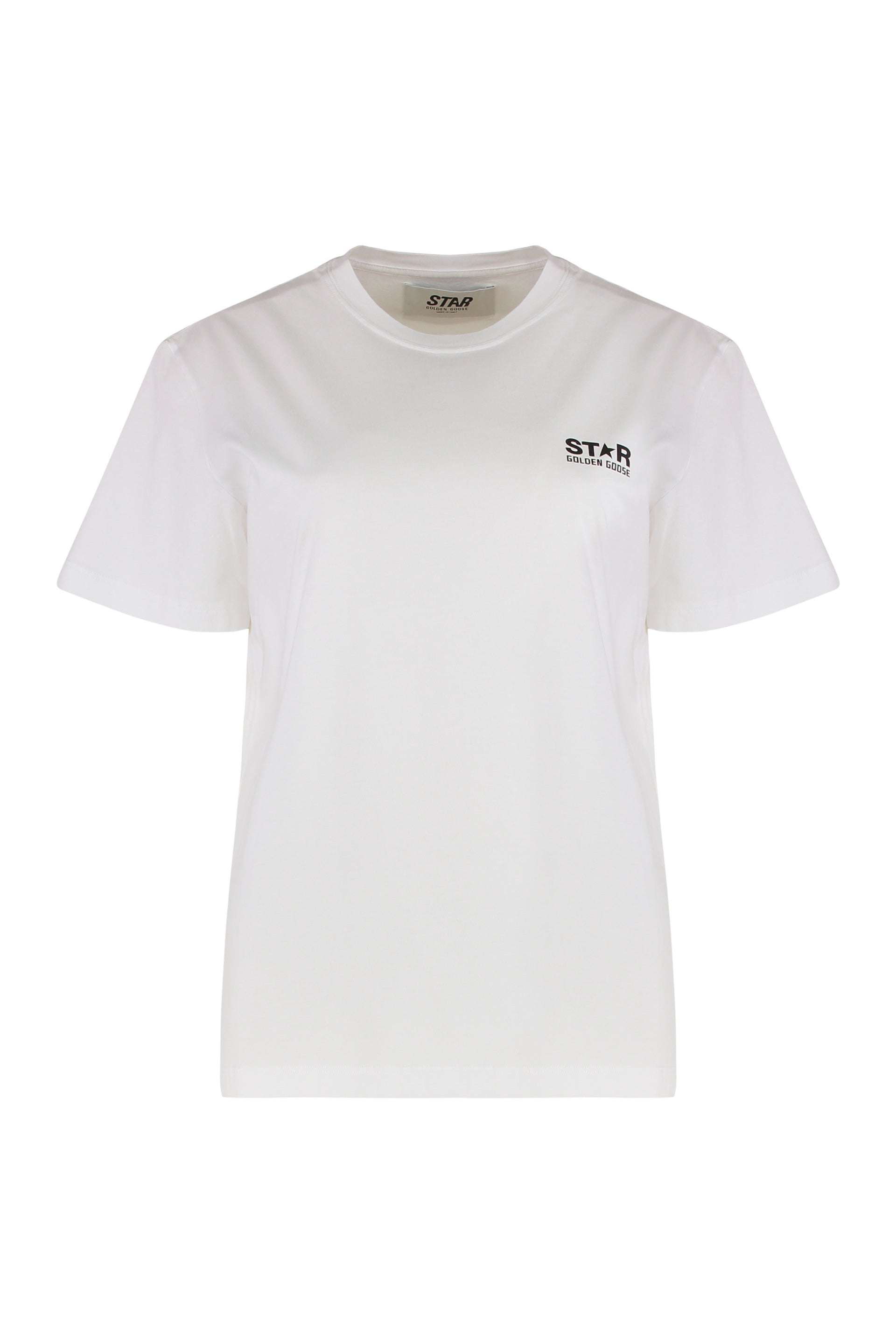 Round neck T-shirt in cotton