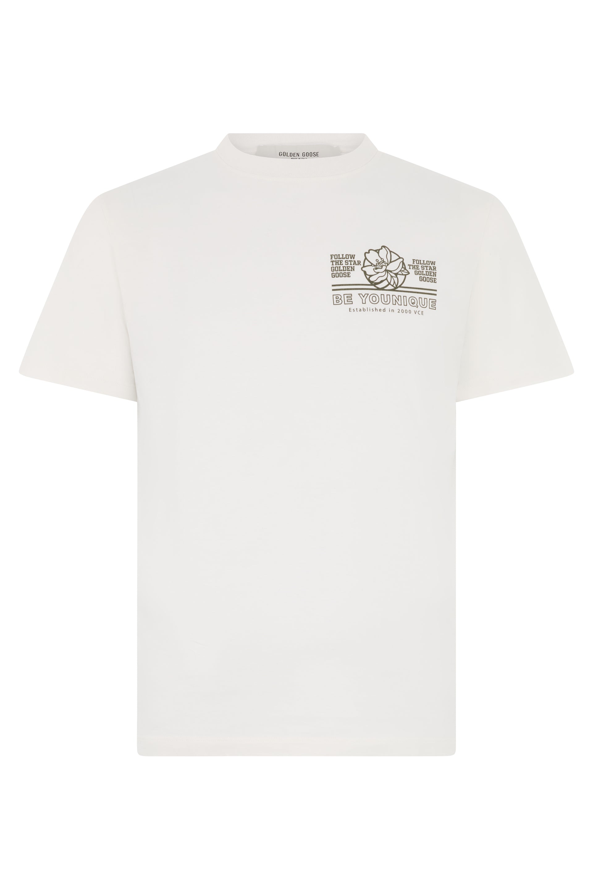 Cotton crew-neck T-shirt