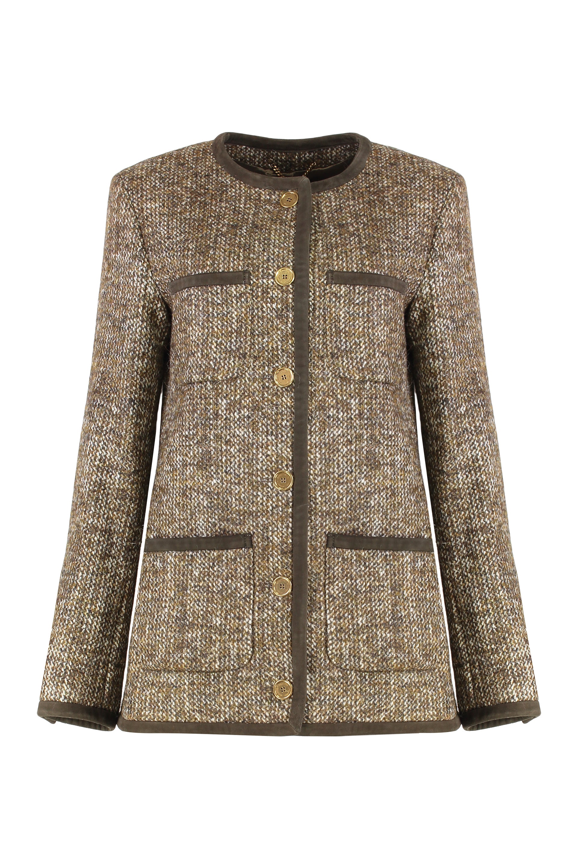 Wool tweed jacket