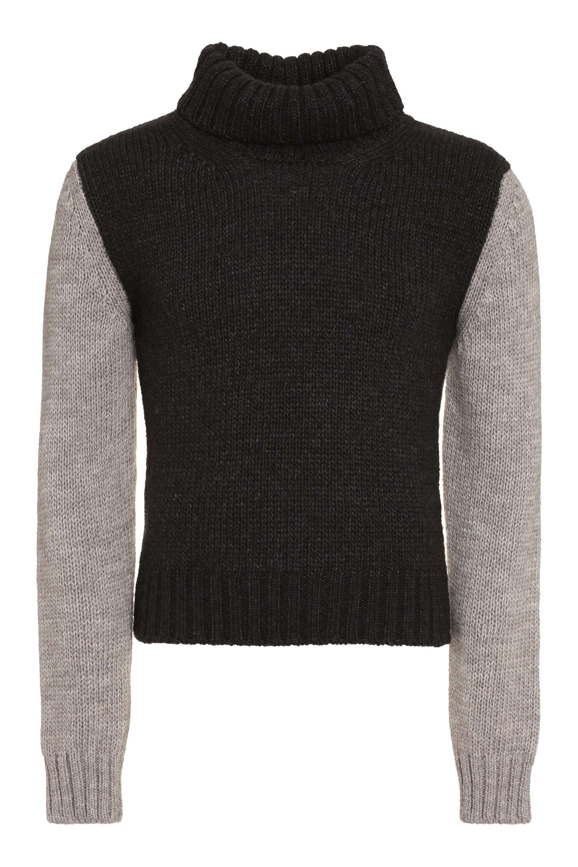 Wool turtleneck sweater