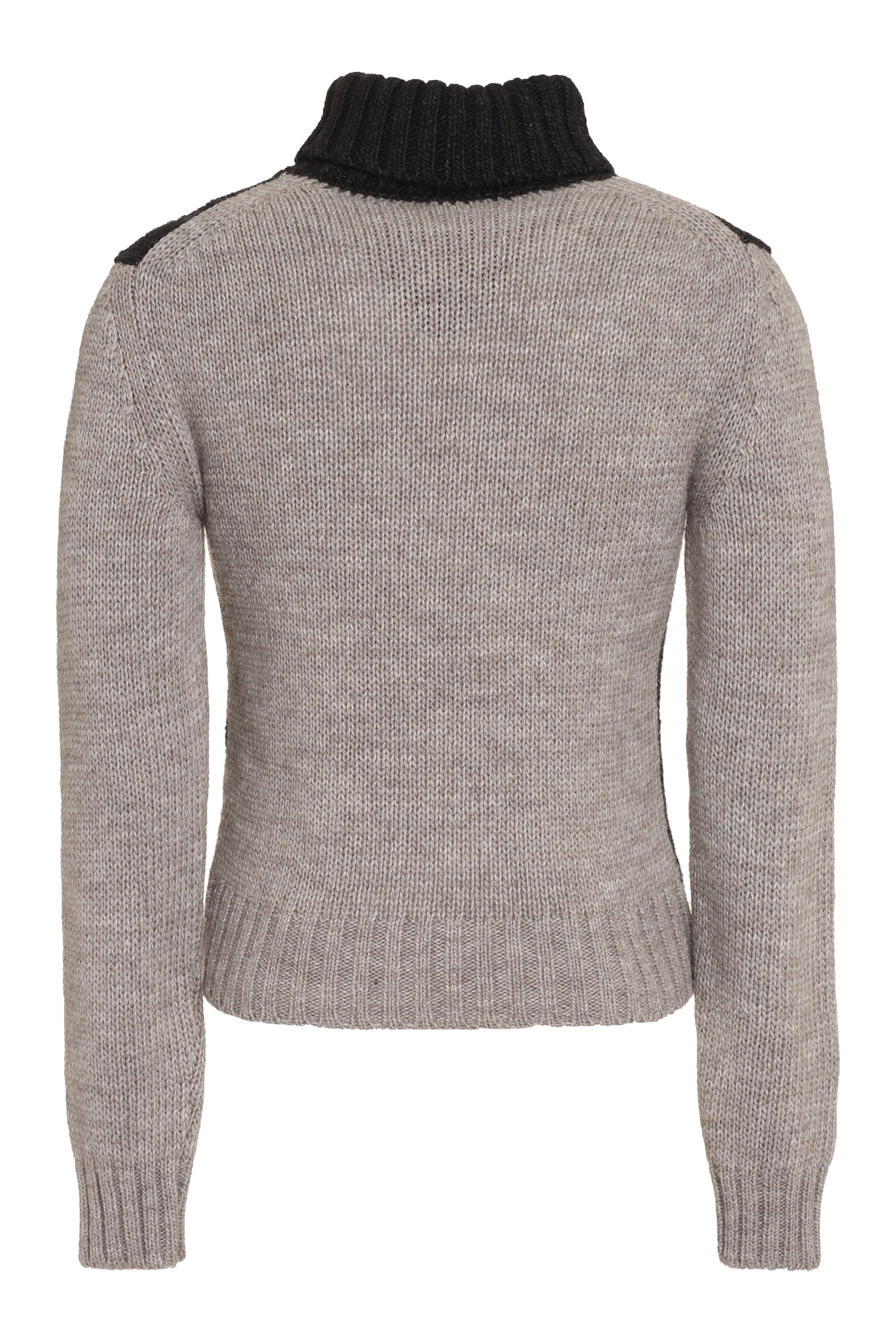 Wool turtleneck sweater