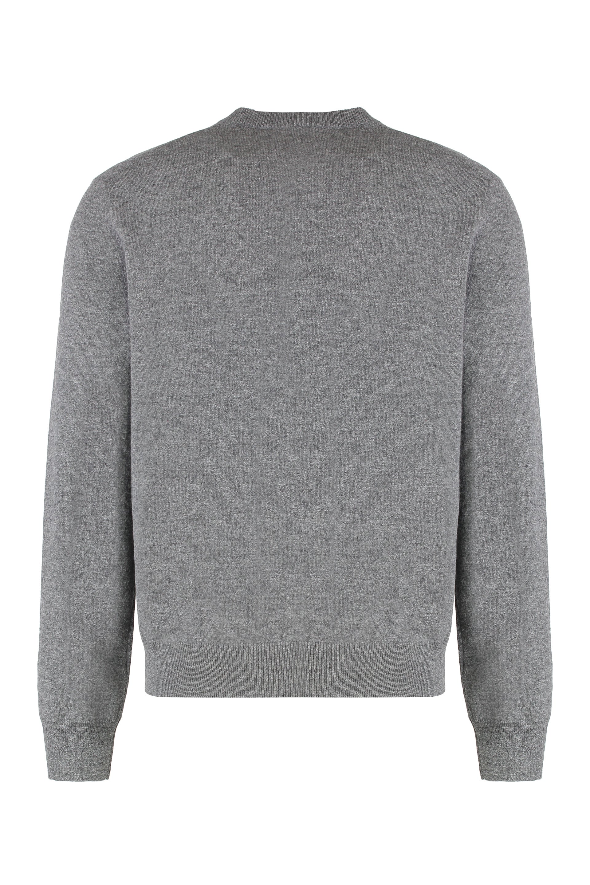 virgin wool crew-neck sweater