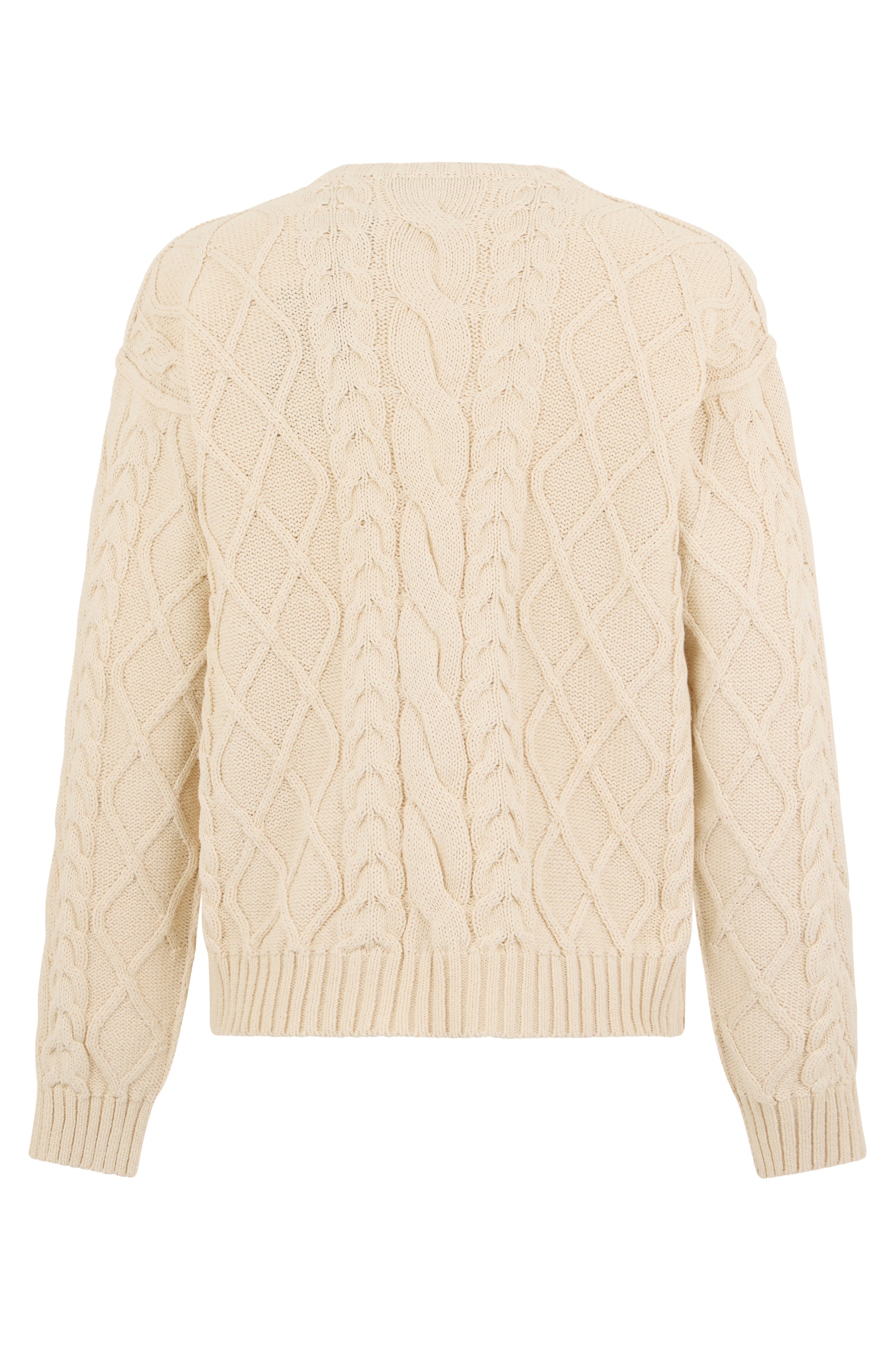 Sweater made of cotton blend with writings