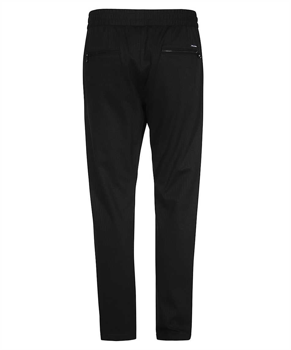 Drawstring waist track pants