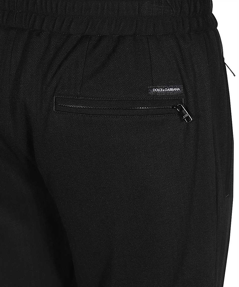 Drawstring waist track pants