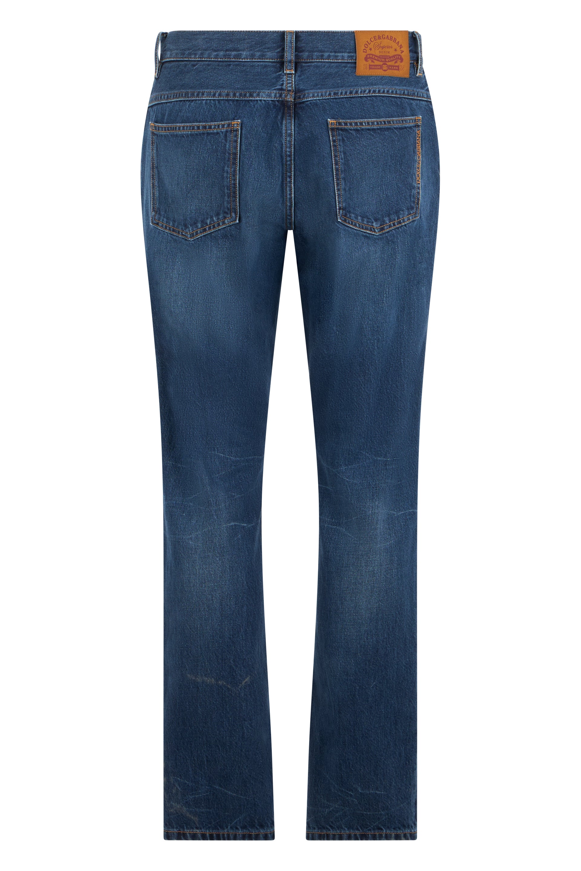 Straight jeans in cotton