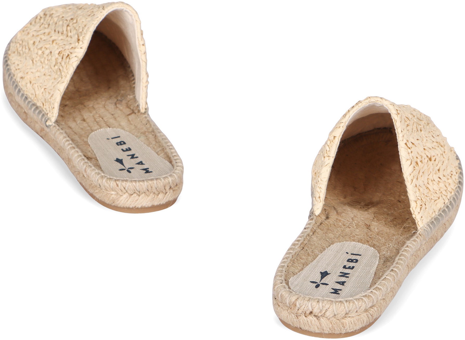 Raffia mules