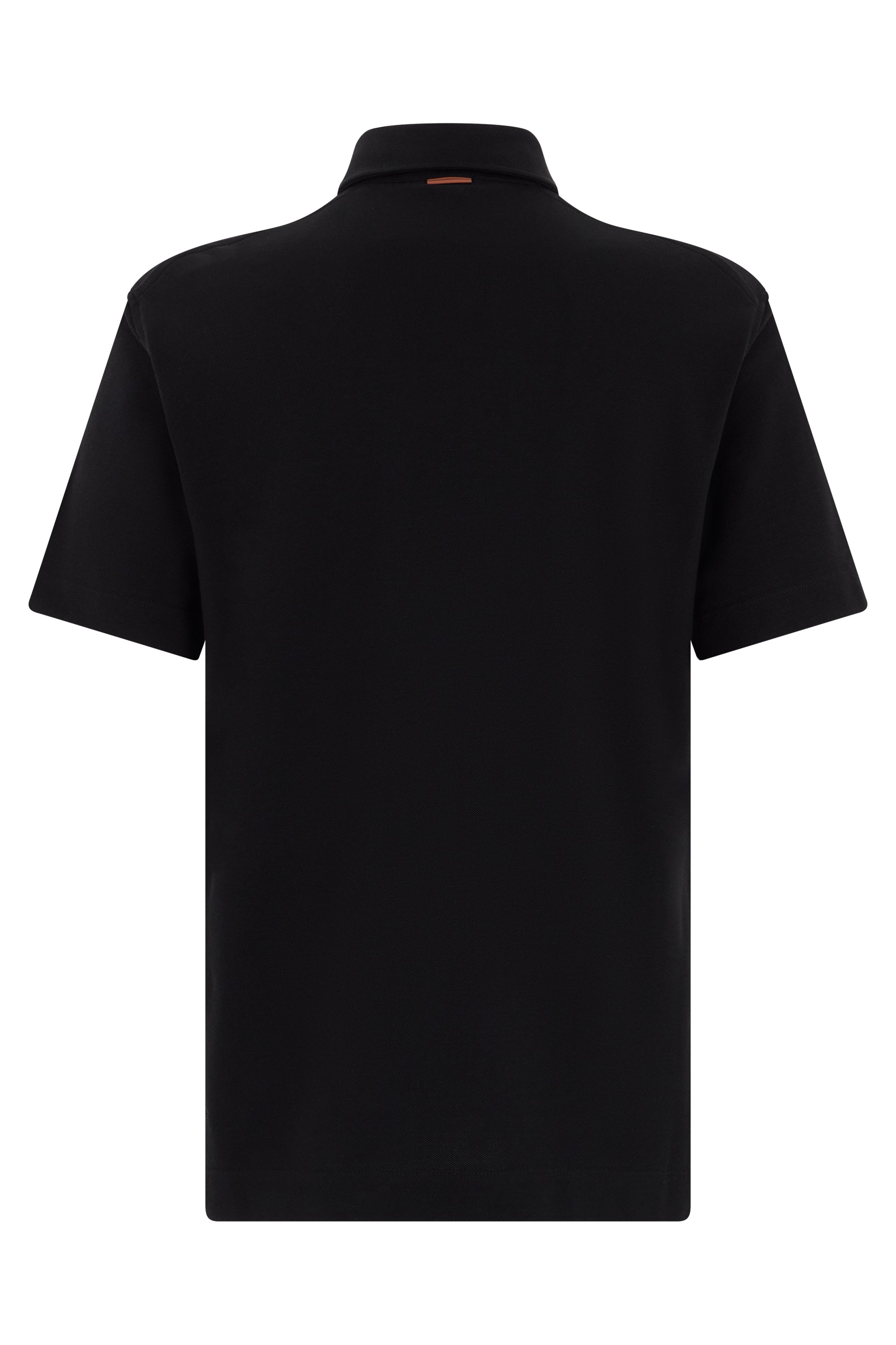 Short sleeve polo in cotton