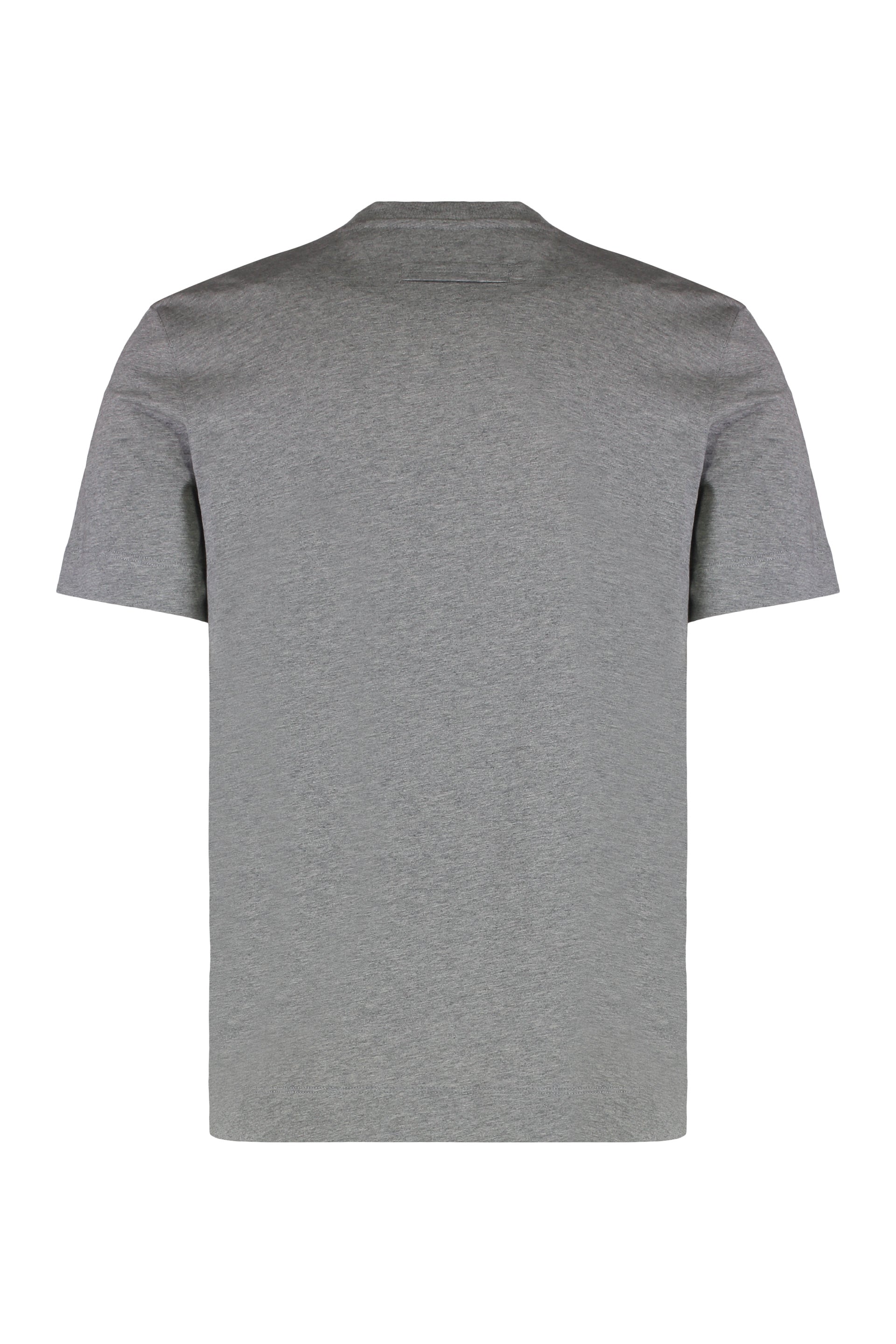 Round neck T-shirt in cotton