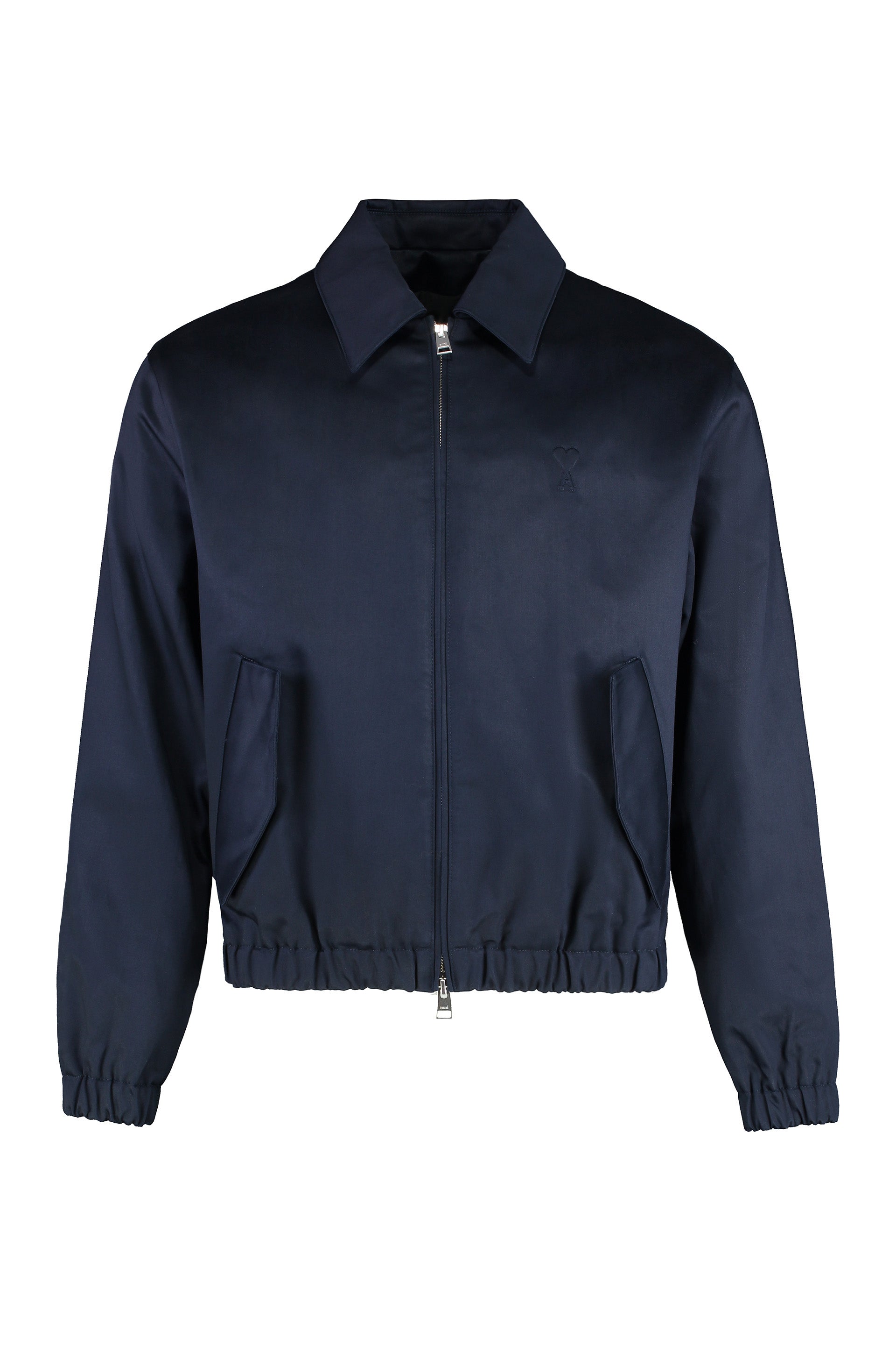 Zippered cotton jacket