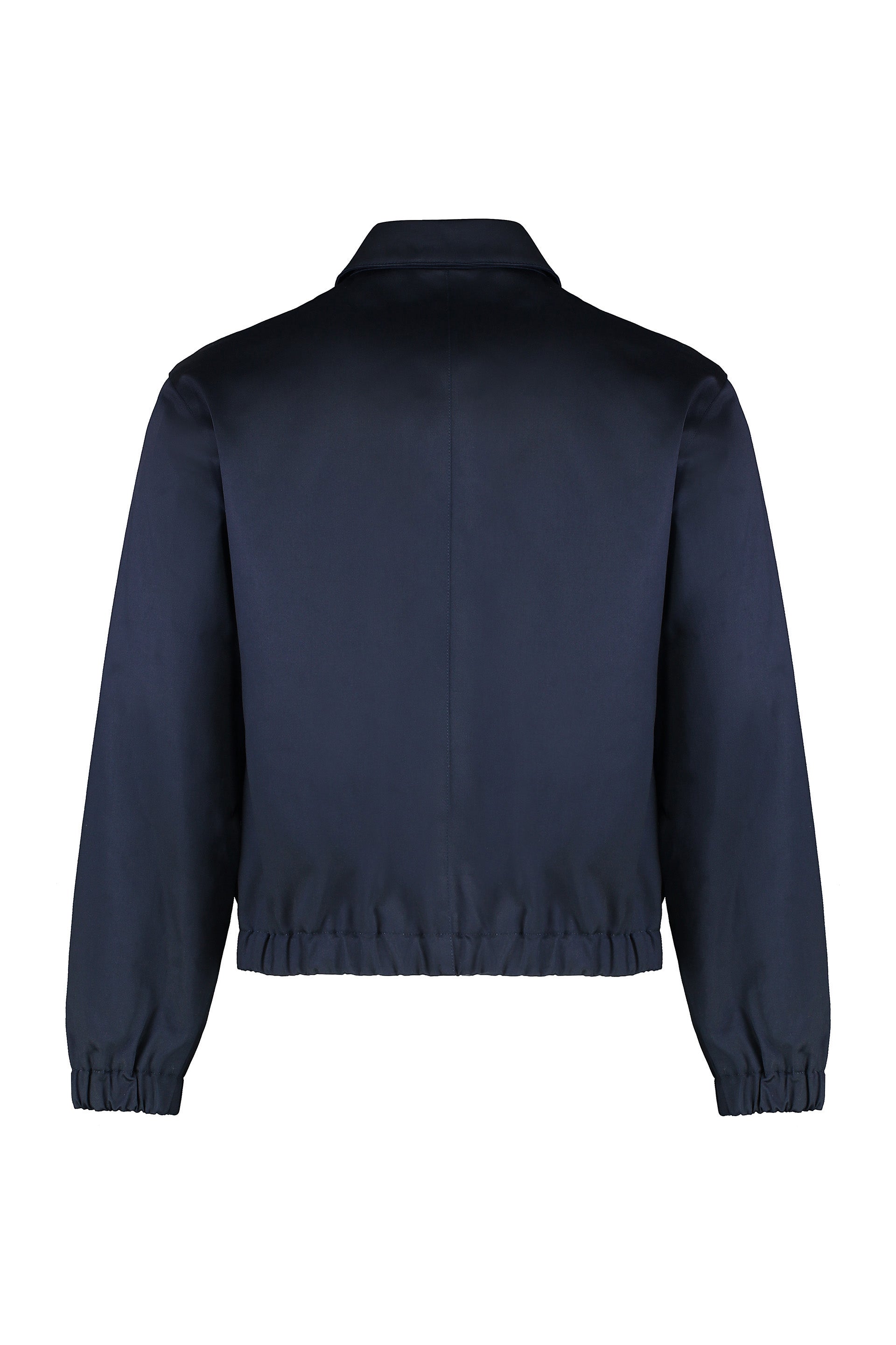 Zippered cotton jacket