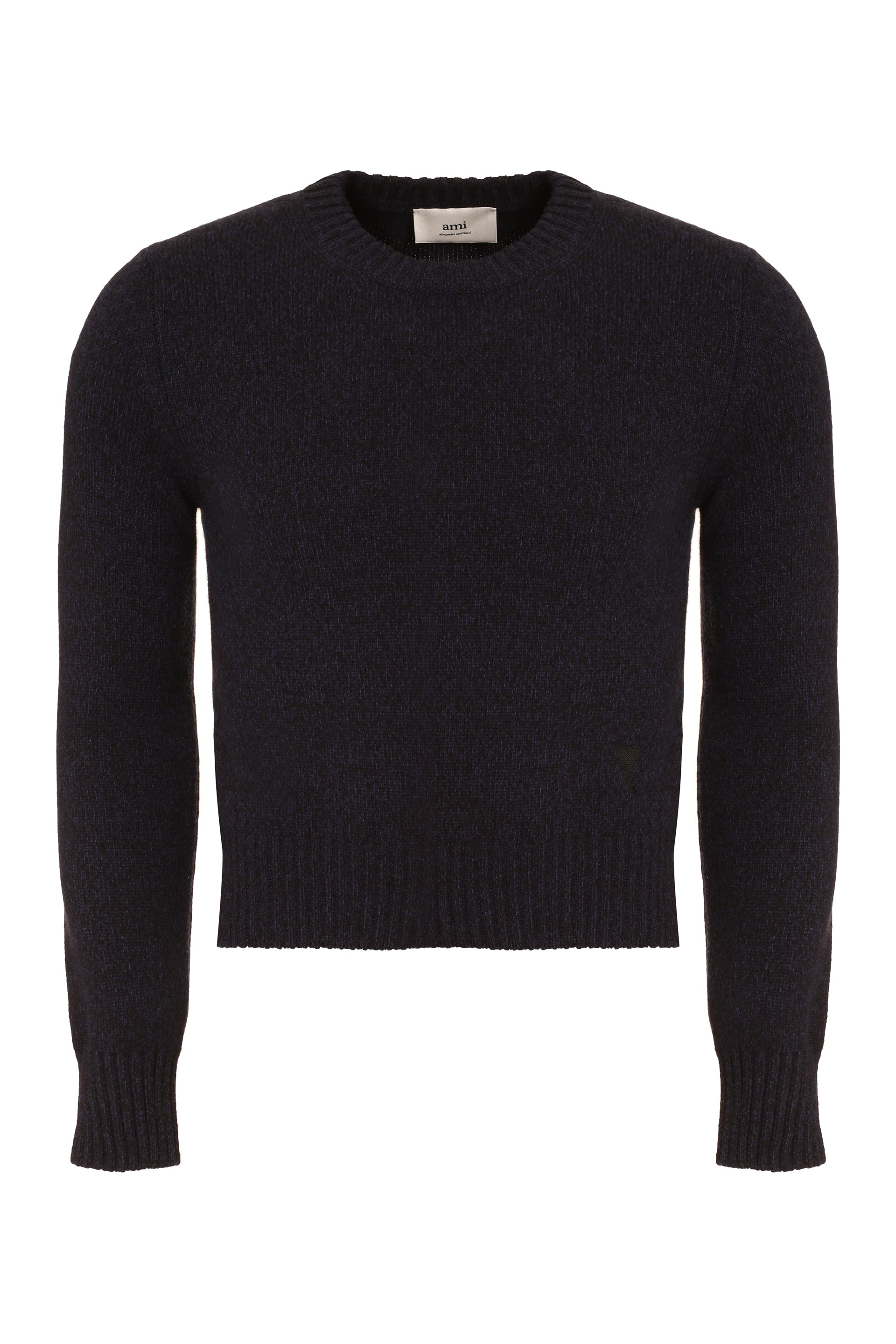 Crew-neck cashmere sweater