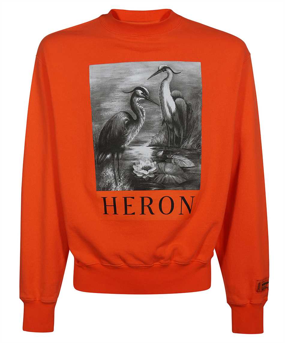 Cotton crew-neck sweatshirt