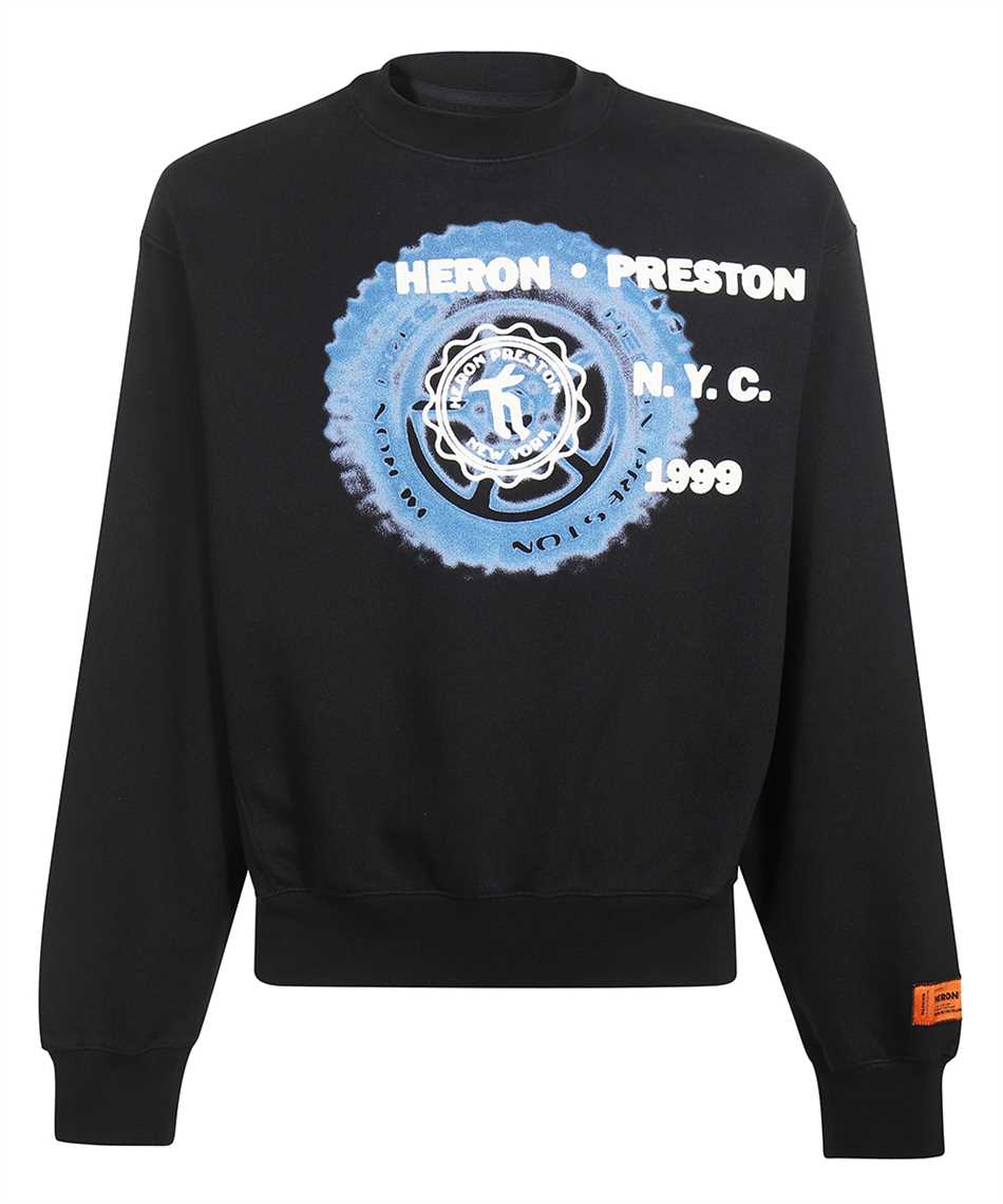 Cotton crew-neck sweatshirt