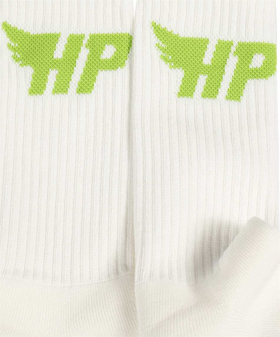 Logo cotton blend socks