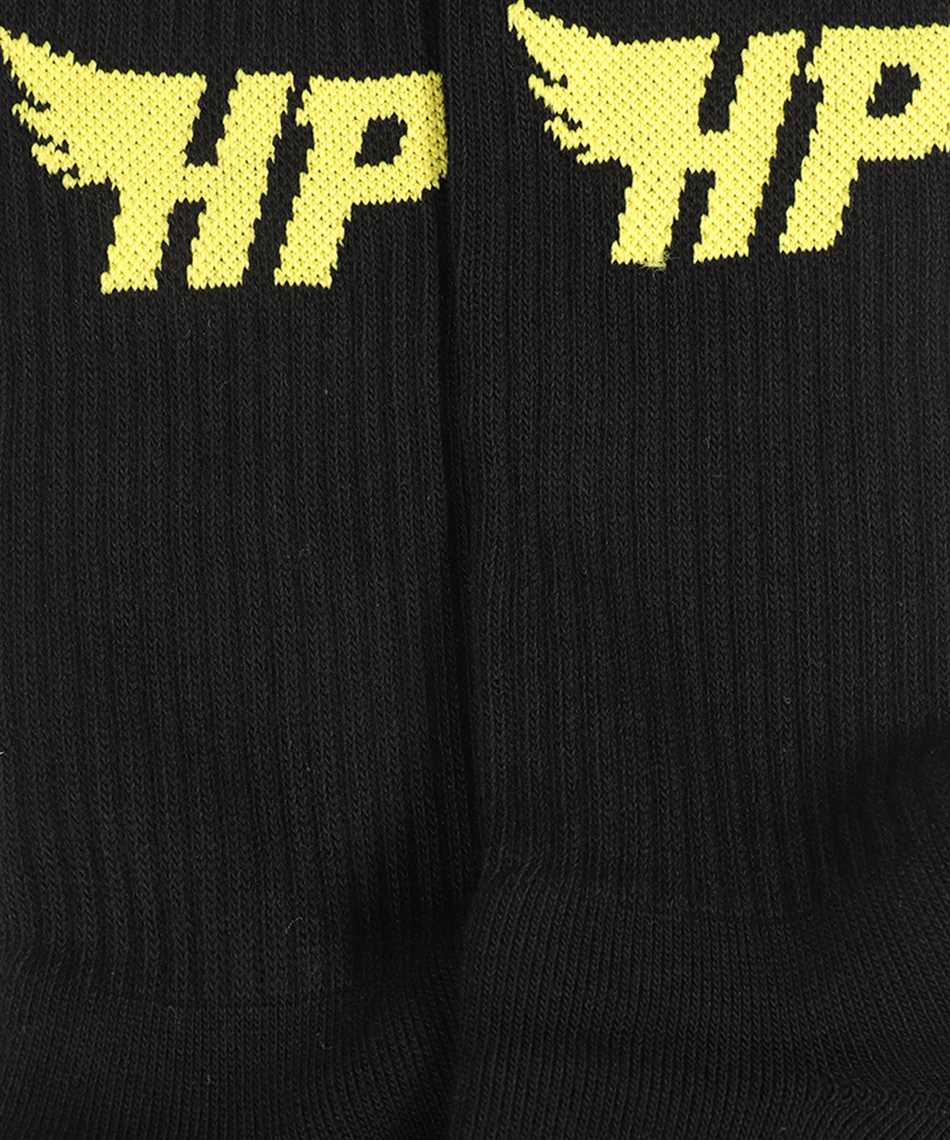 Logo cotton blend socks