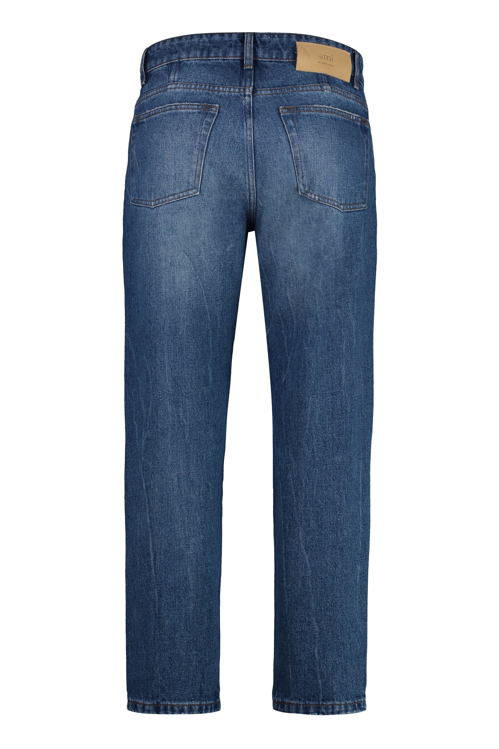 tapered fit jeans