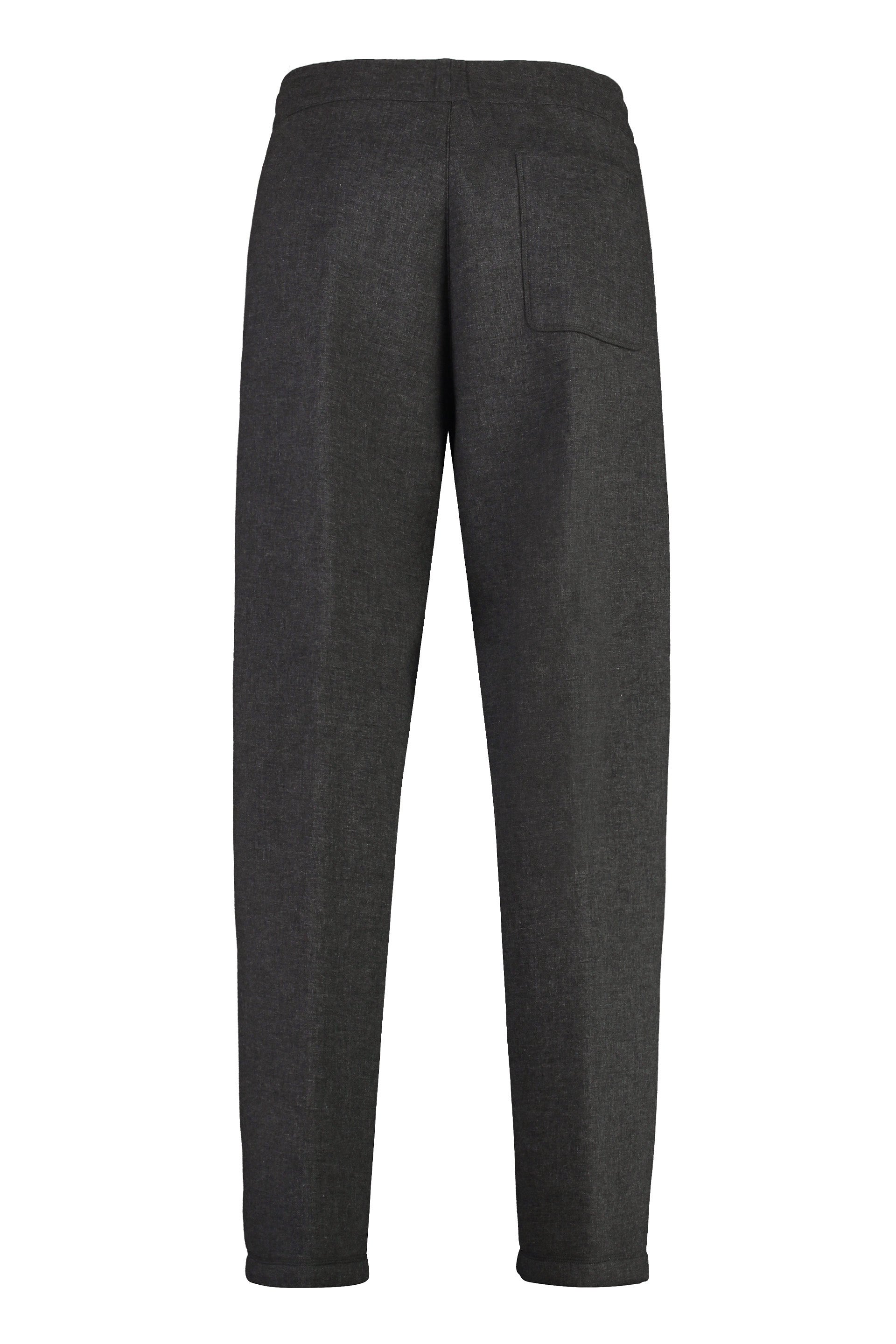 Wool blend trousers