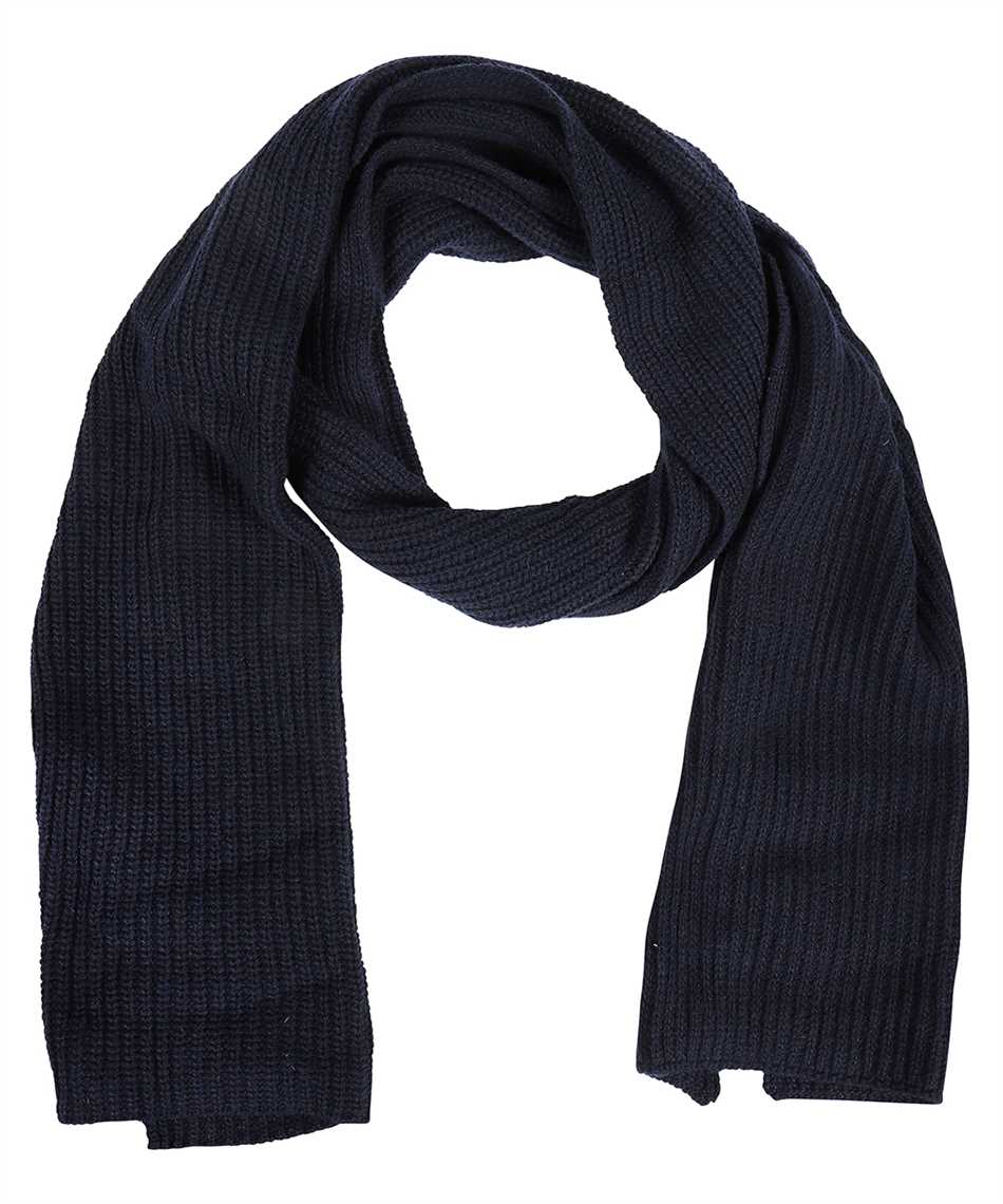 Ribbed knit scarf