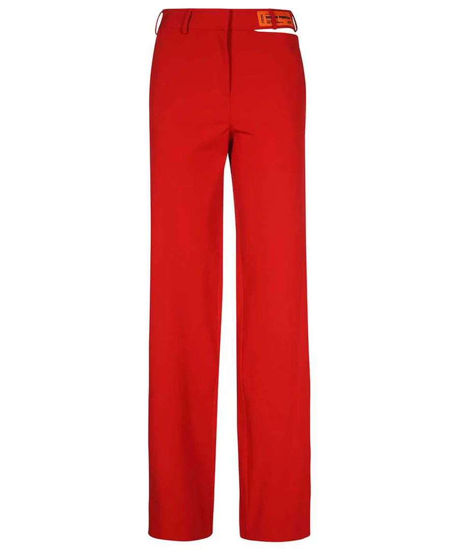 Straight-leg trousers
