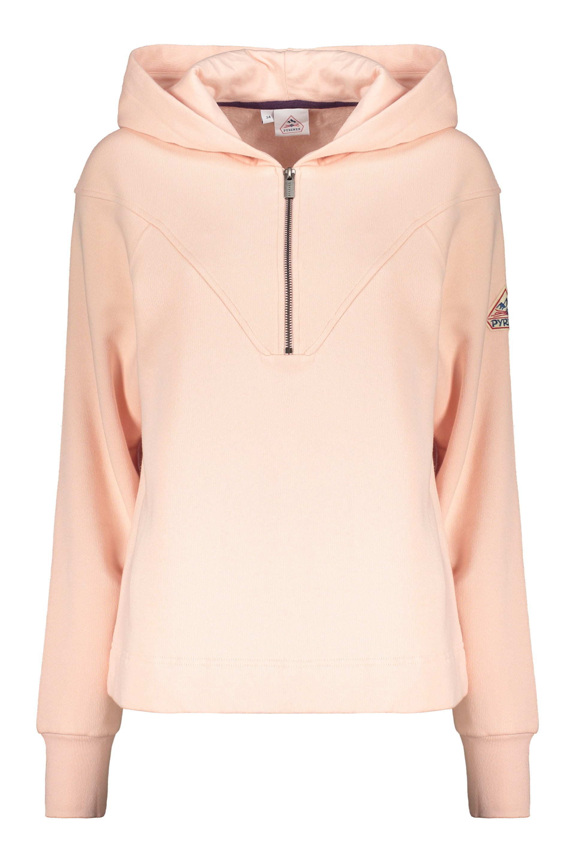 Hooded Sweatshirt Pink Elegant and Modern