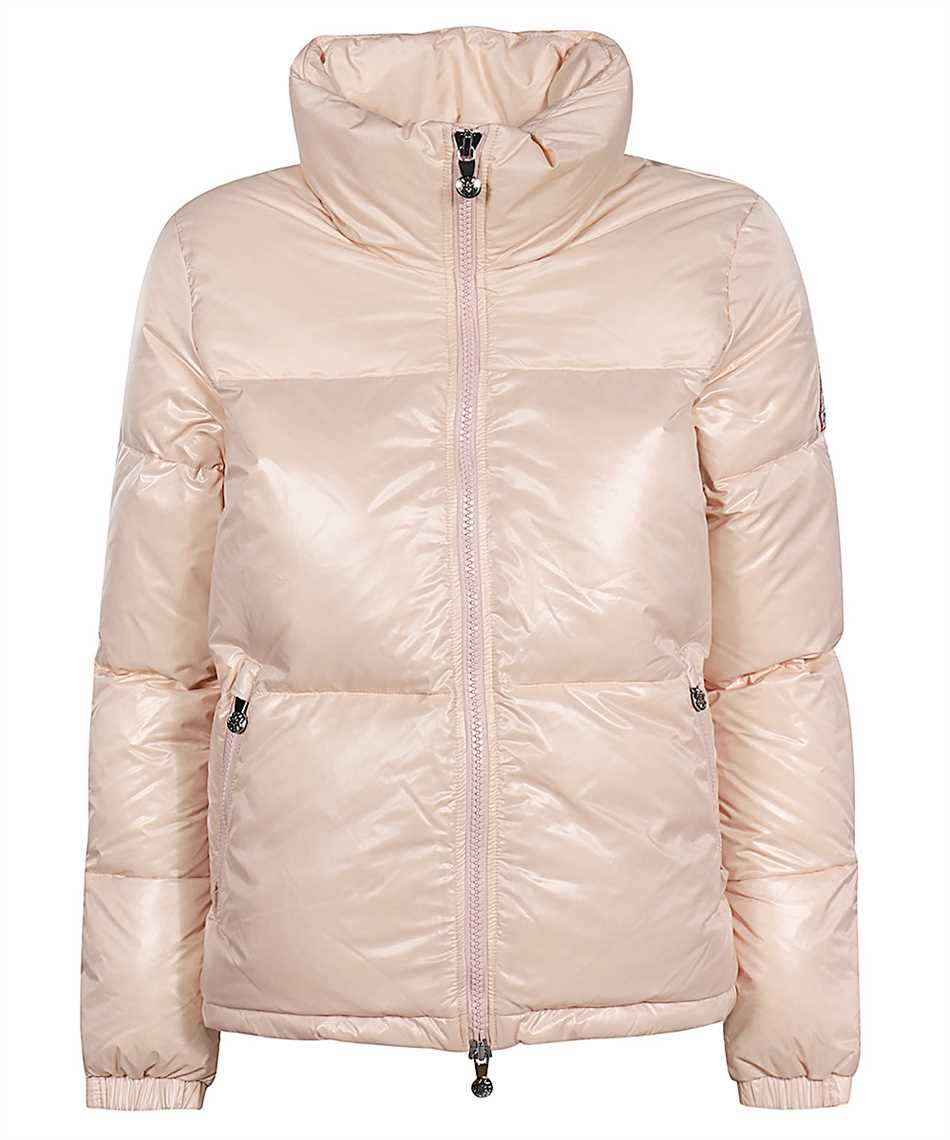 Full-zip down jacket