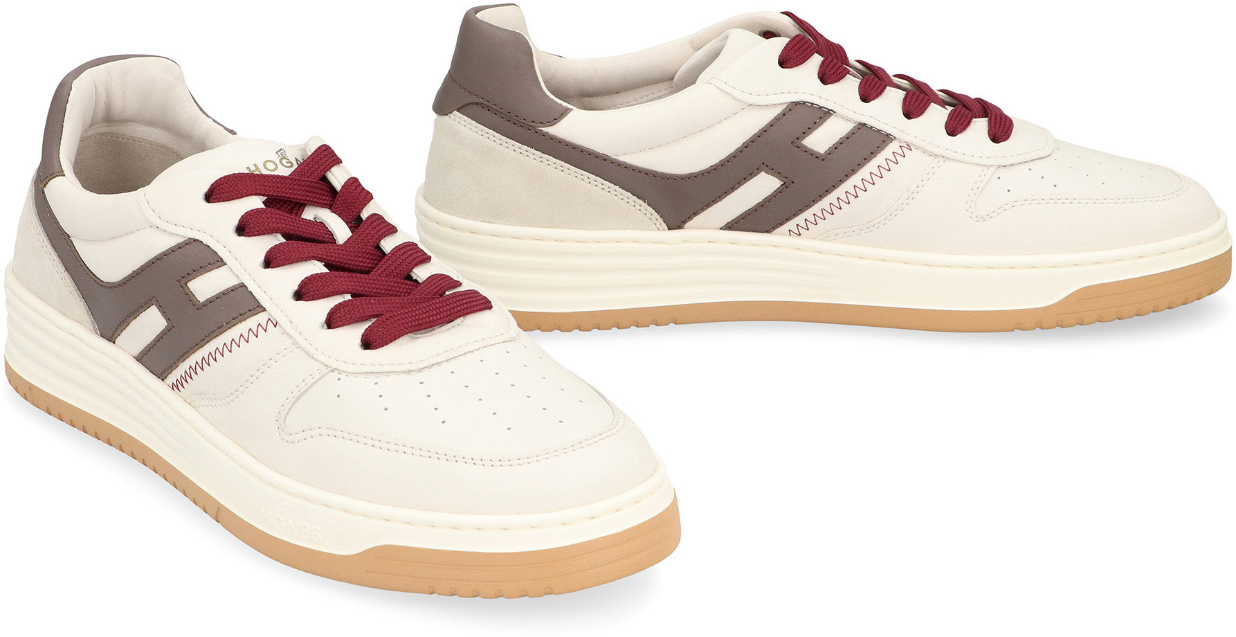 Hogan H630 leather low-top sneakers