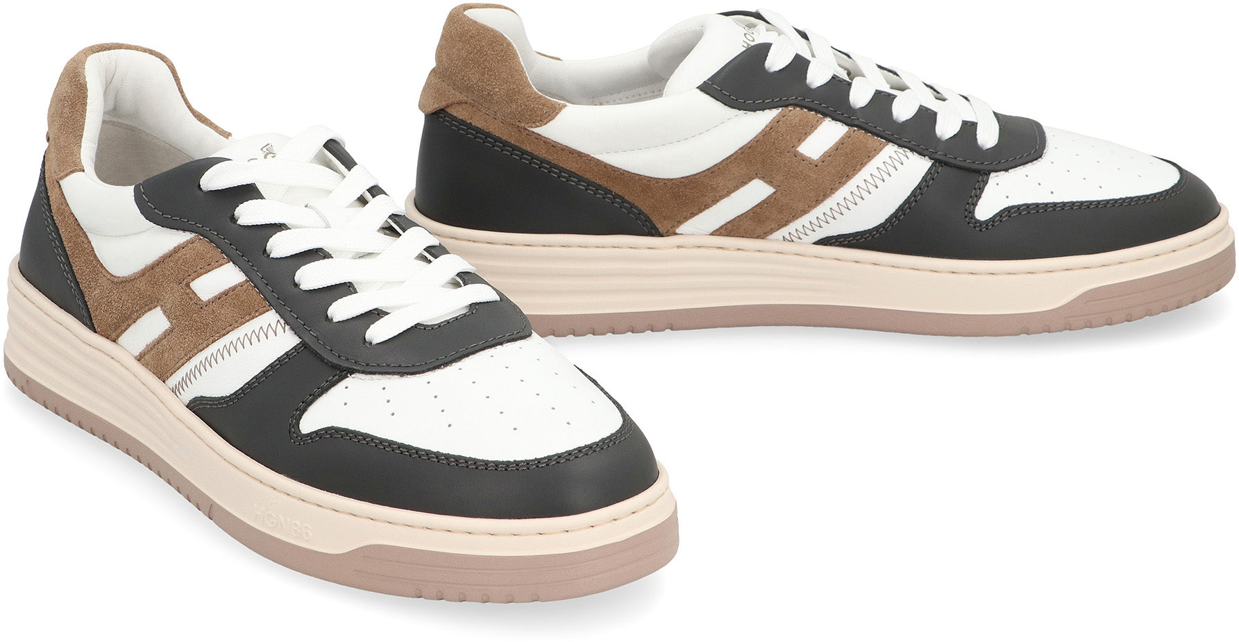 Hogan H630 leather low-top sneakers