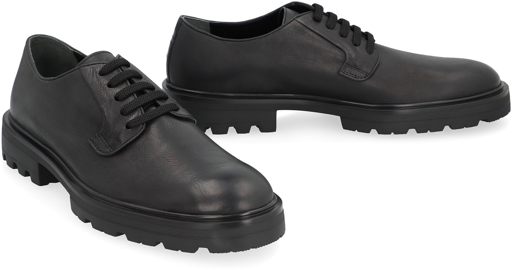 Hogan H673 leather lace-up shoes