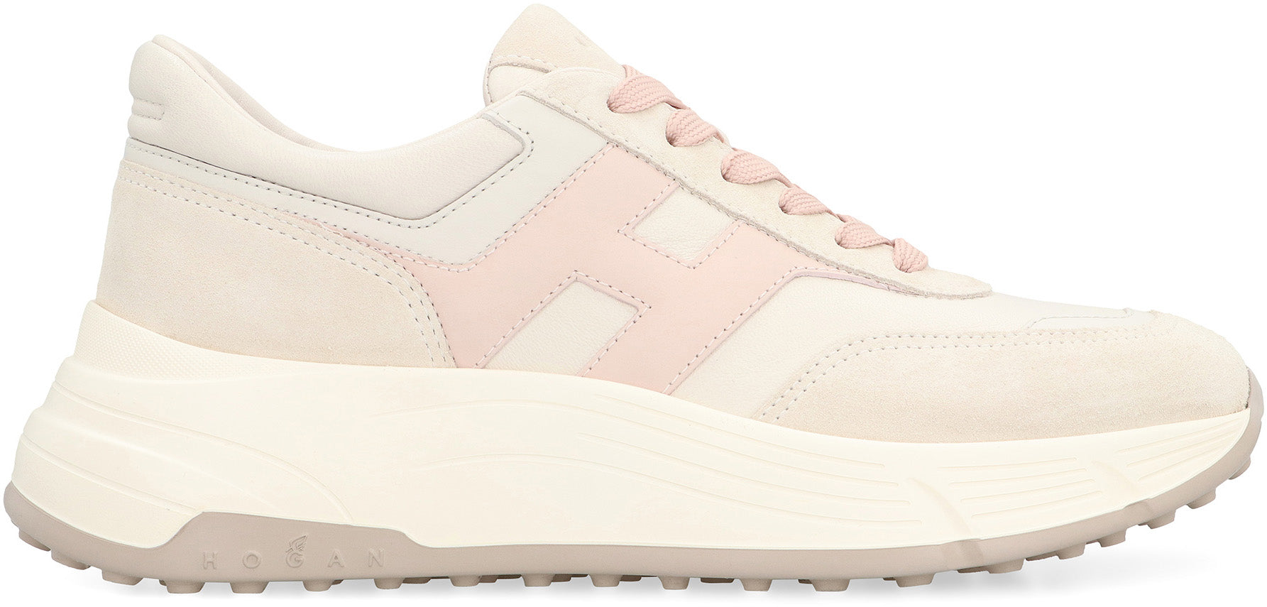 H669 Leather low-top sneakers