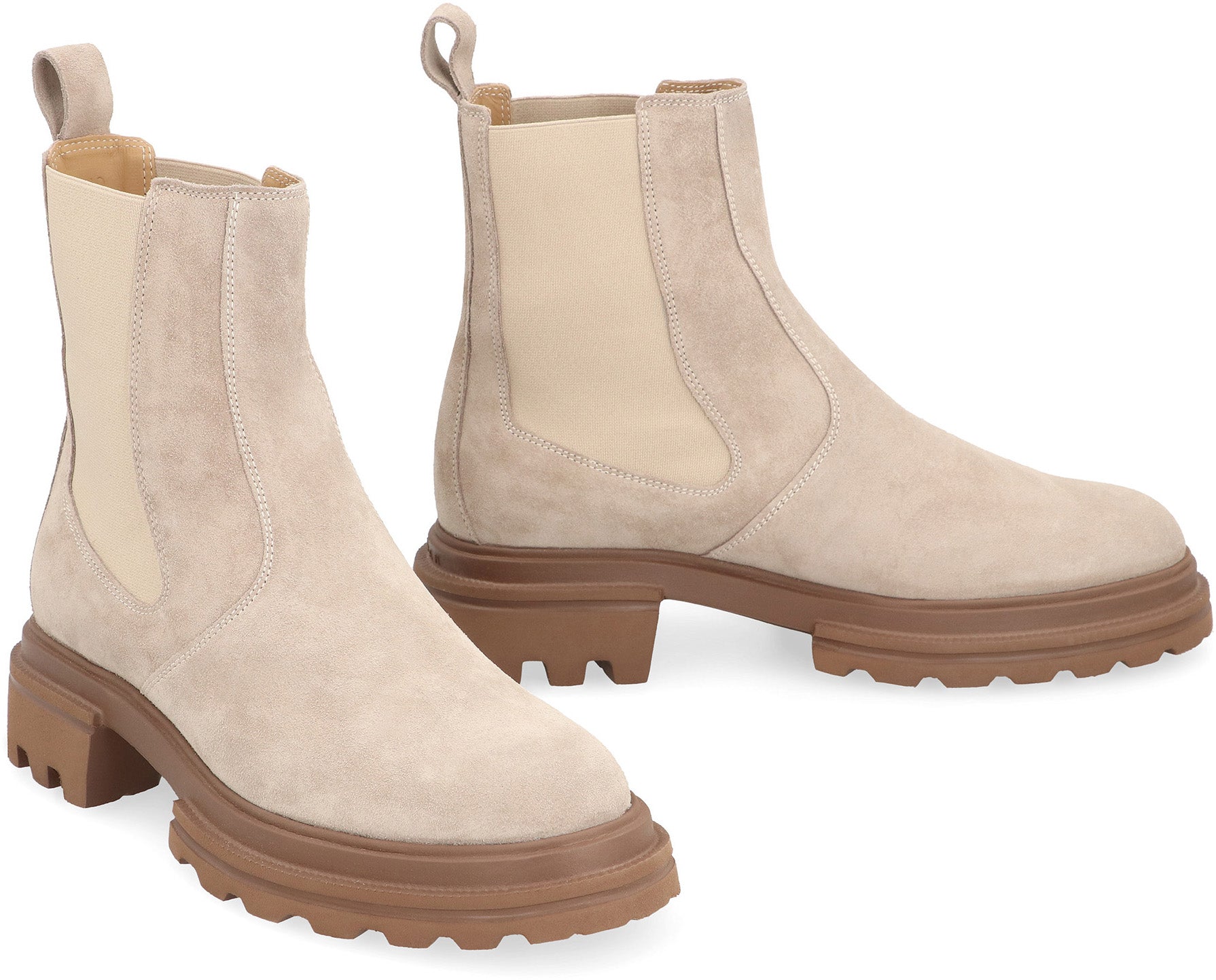 Hogan 10-Storey Suede Chelsea boots