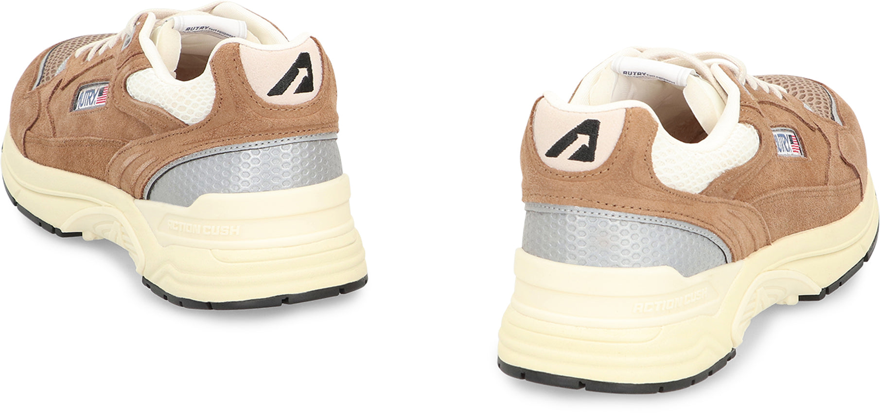 Hyperway suede sneakers