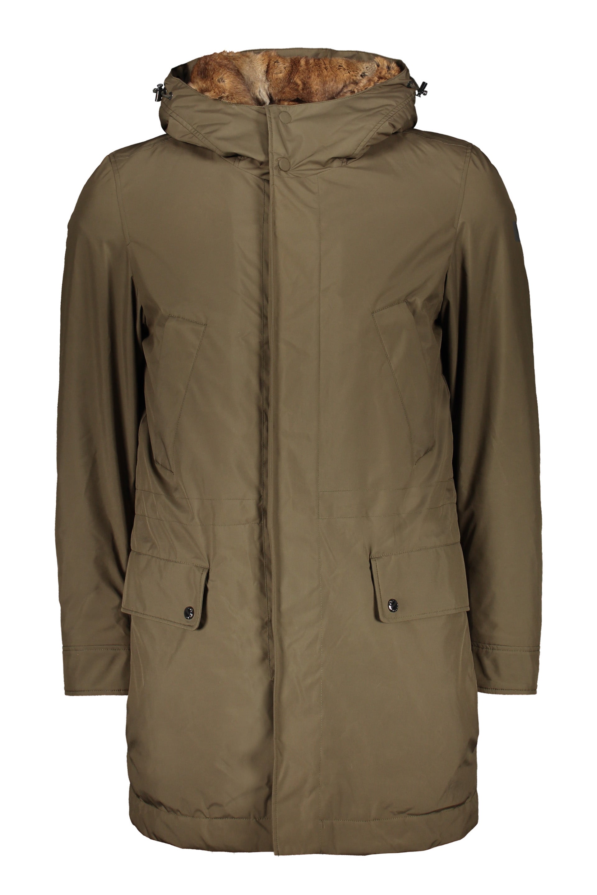 Hooded parka