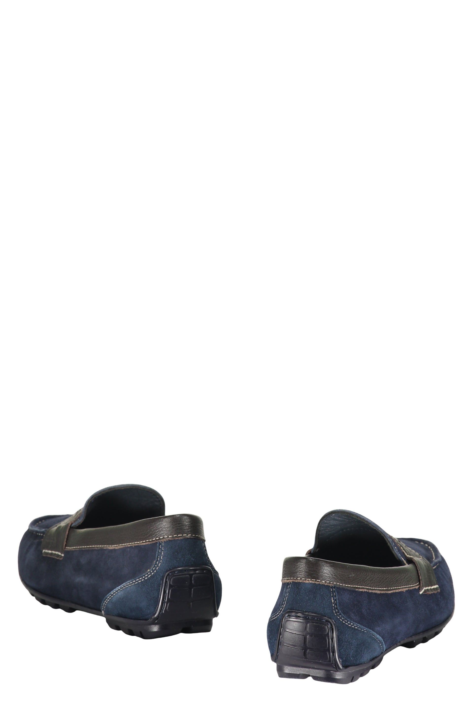 Dark Blue Elegant and Comfortable Moccasin