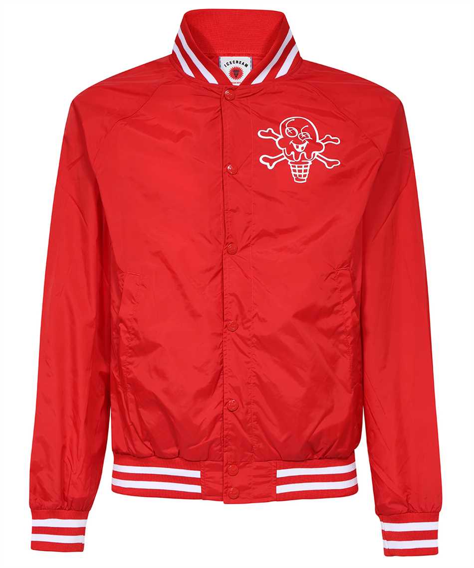 Nylon bomber jacket