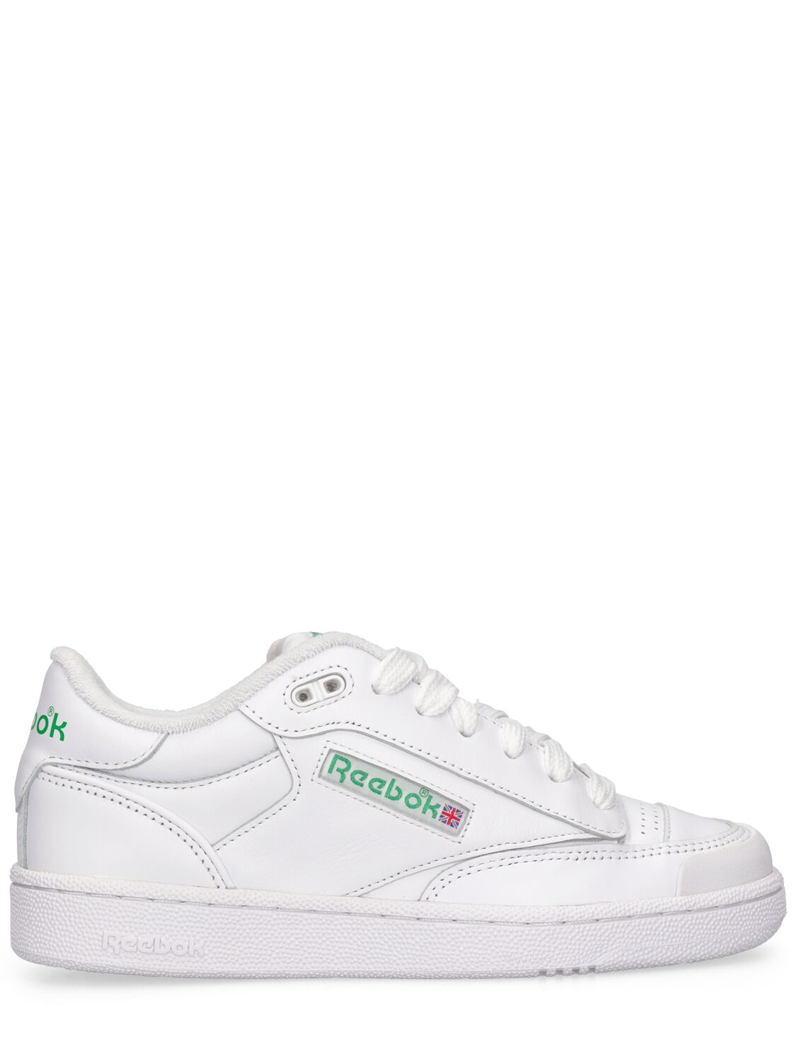 White minimalist sneakers