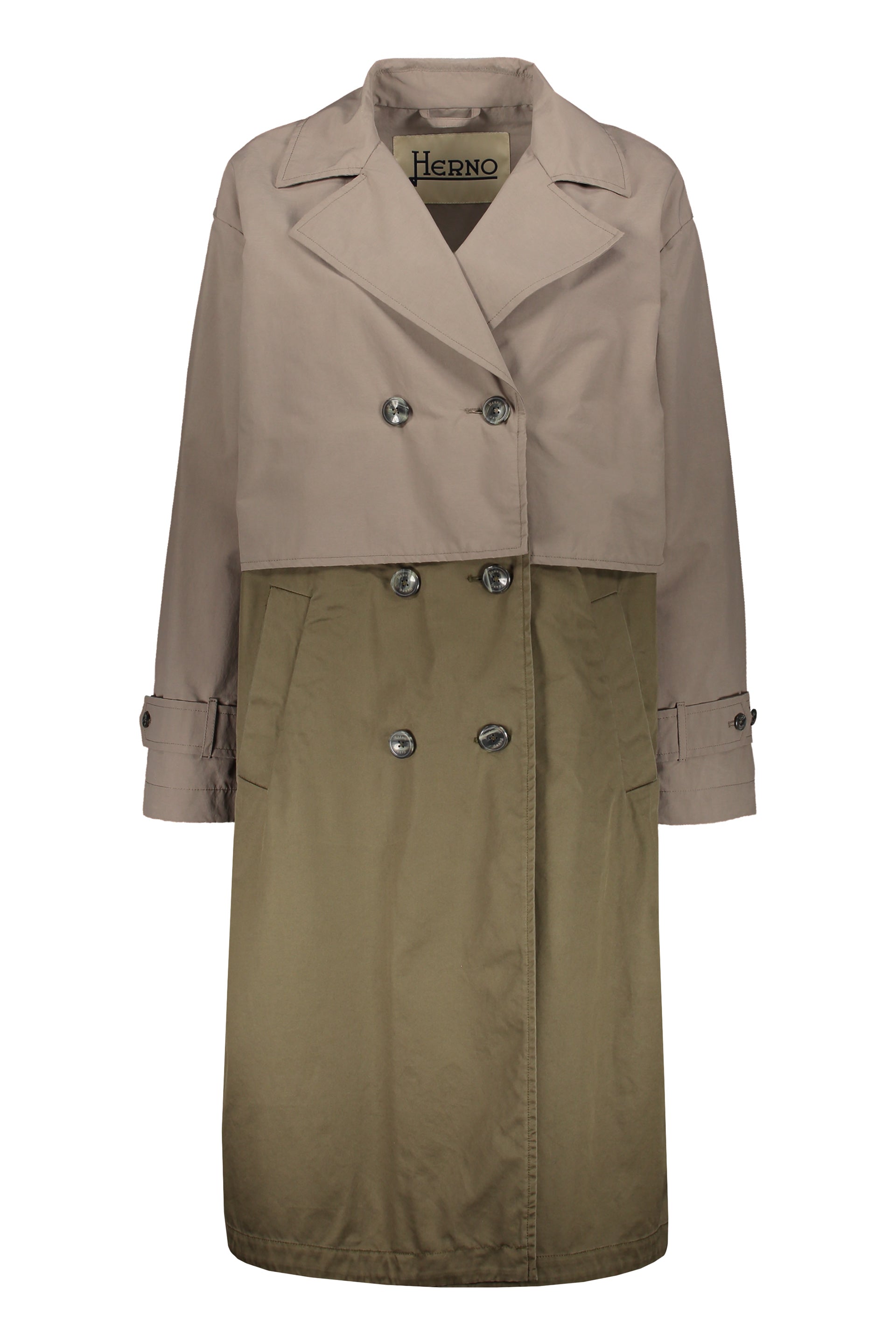Cotton trench coat