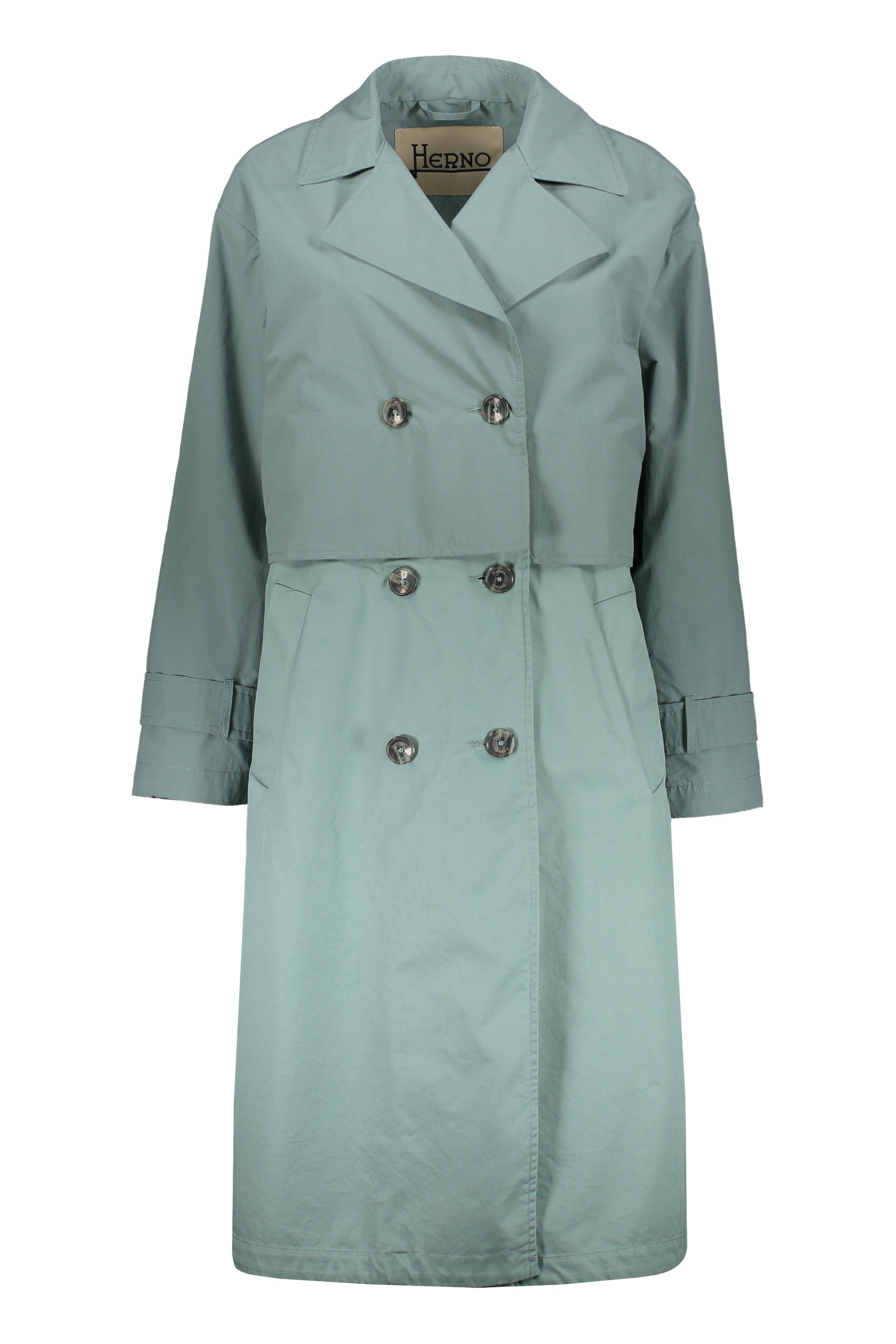 Cotton trench coat