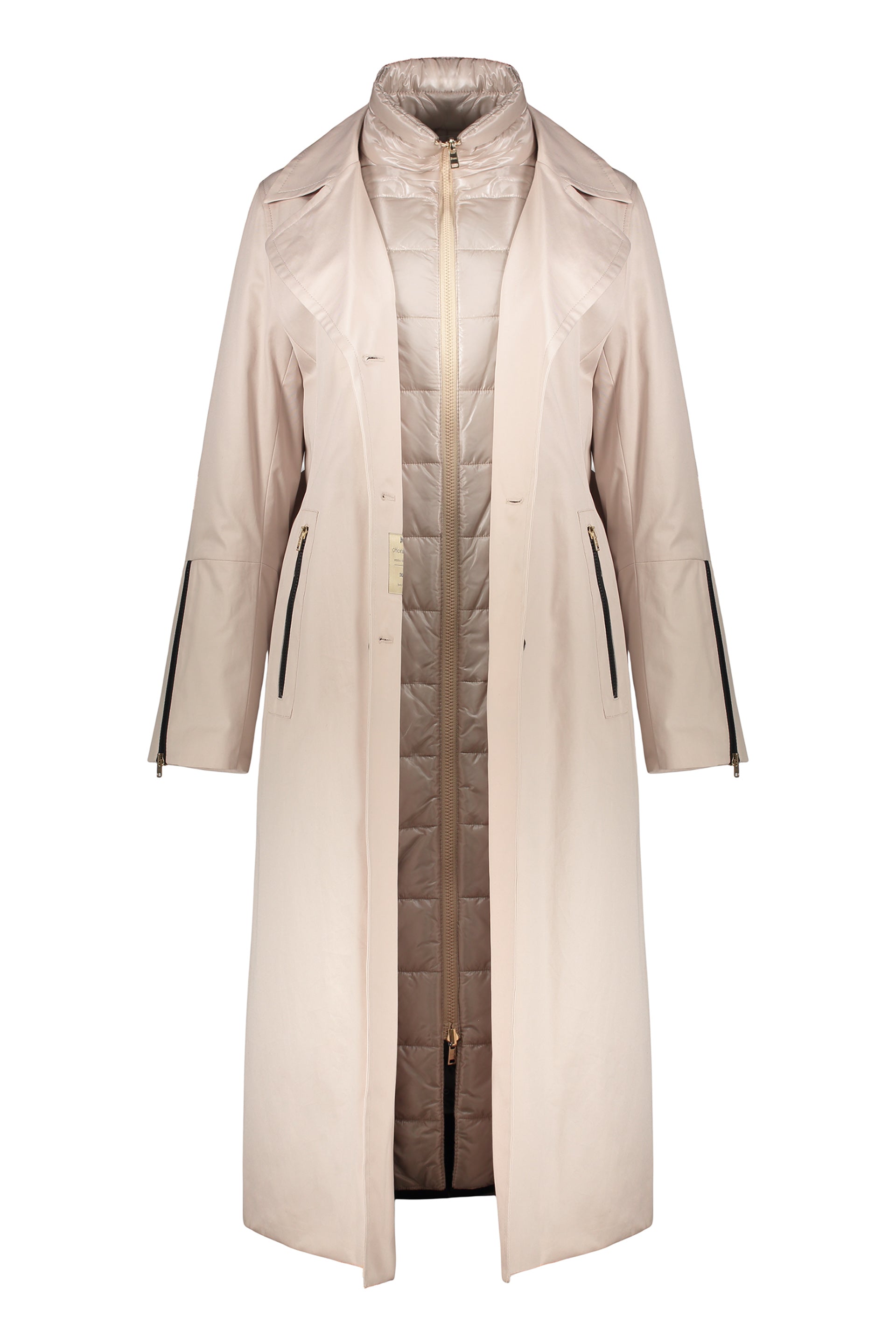 Elegant long trench for any occasion