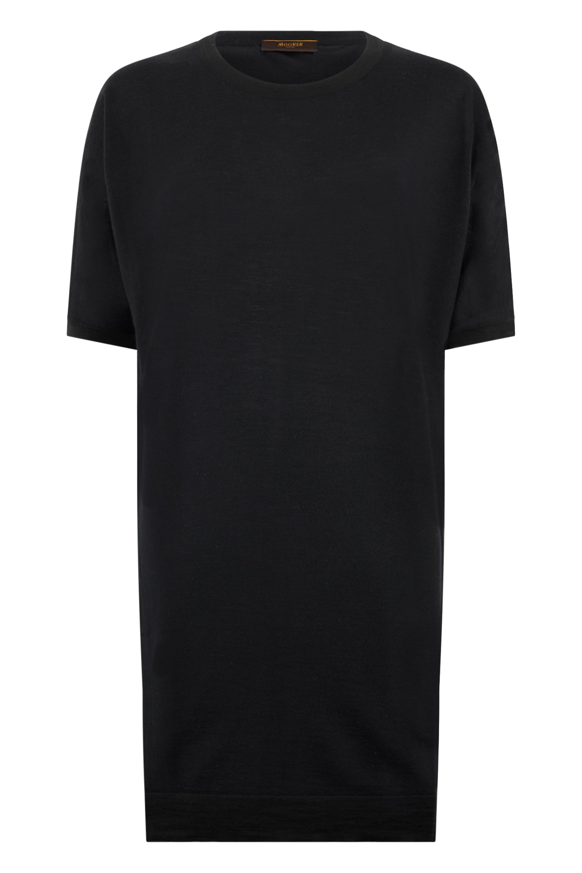 T-shirt style dress in dark blue color, casual and versatile.