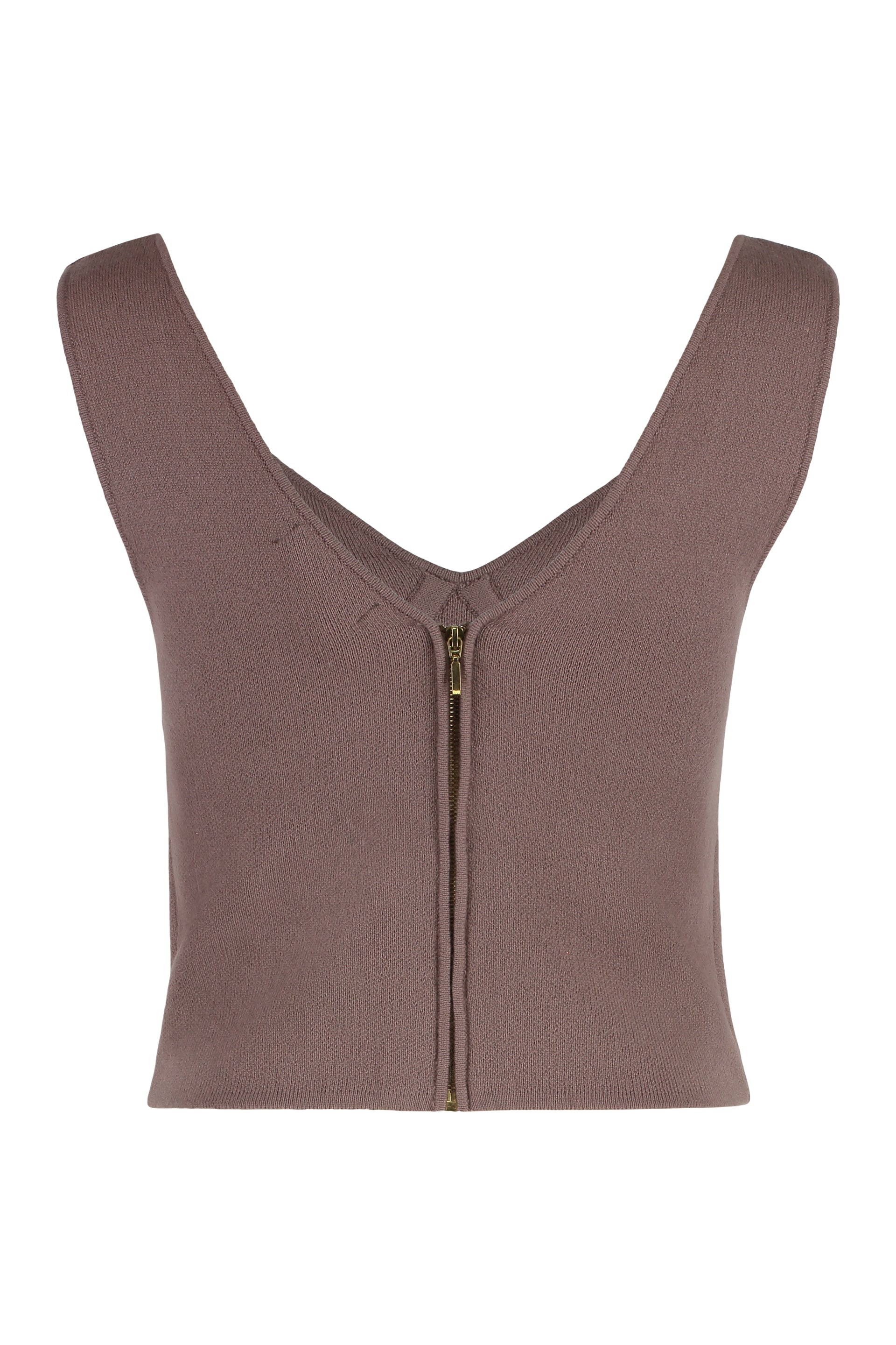 Iridian knitted top