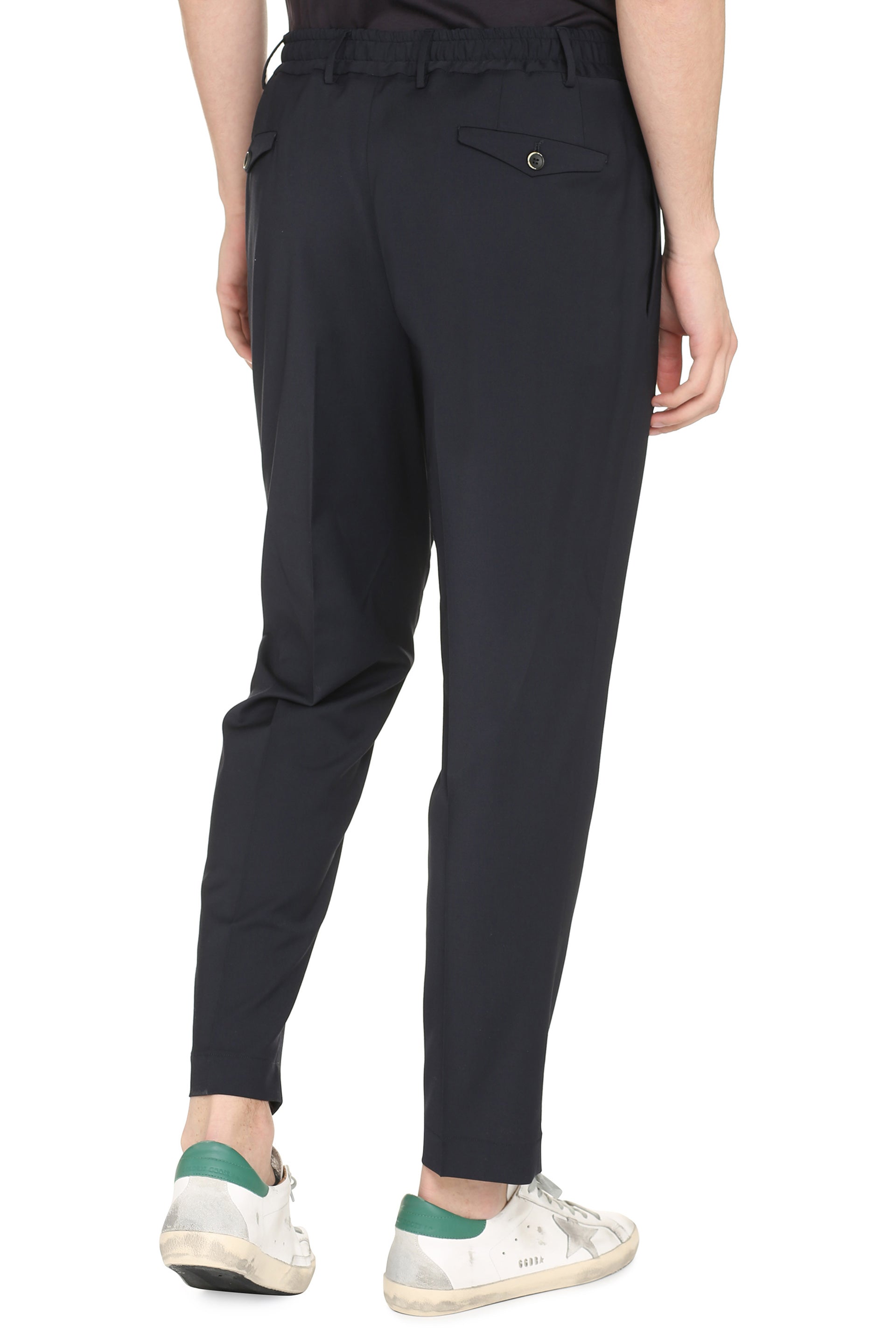 THE (Pants) - Wool blend tailored trousers